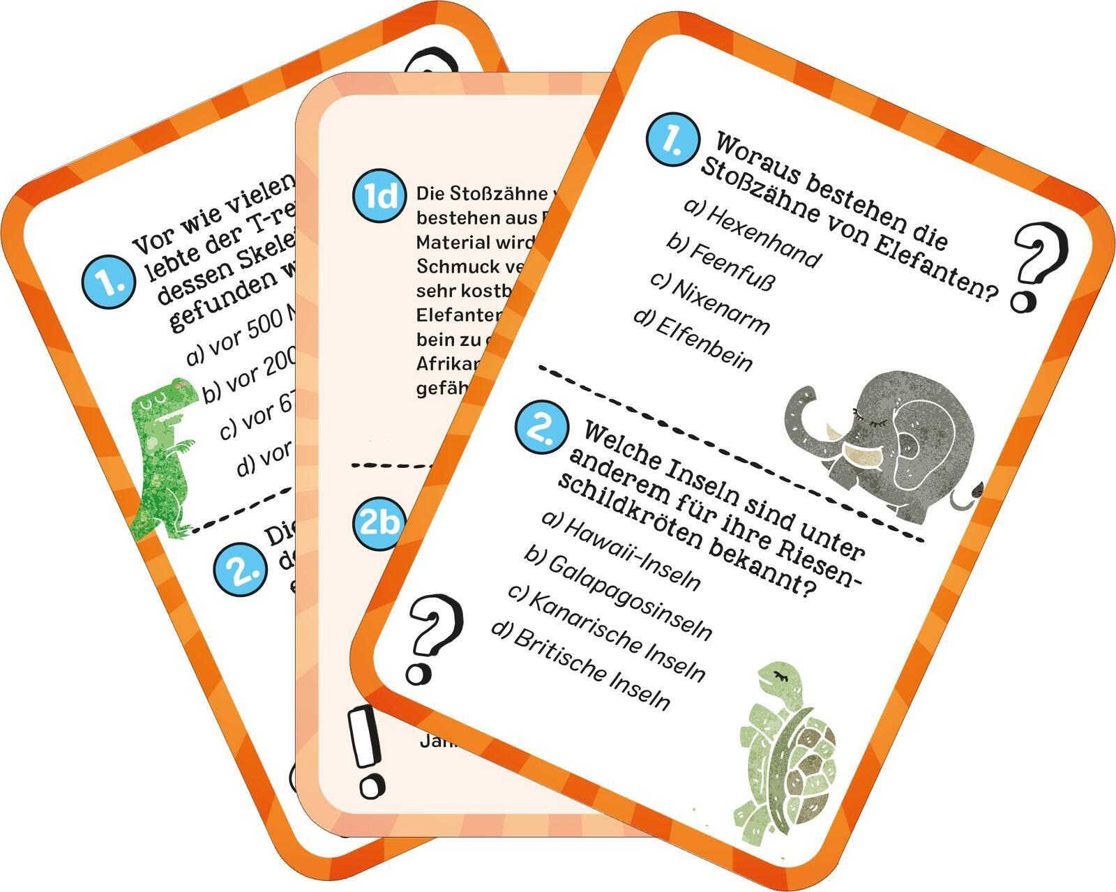 Beispielinhalt (Bild) Das wilde Tier-Quiz