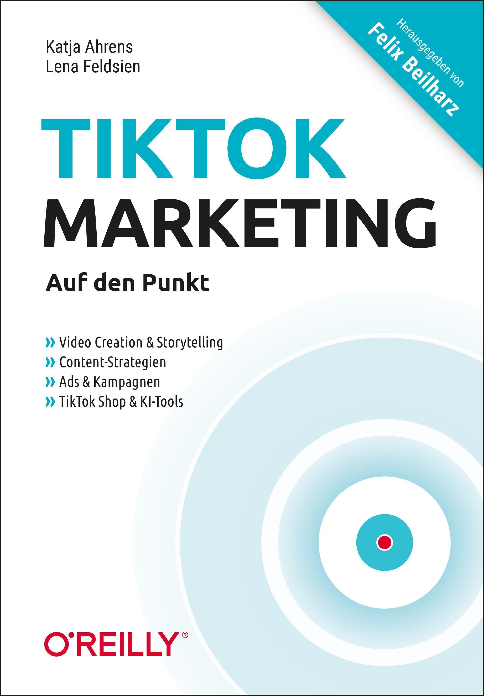 Vorderes Coverbild TikTok-Marketing - Auf den Punkt