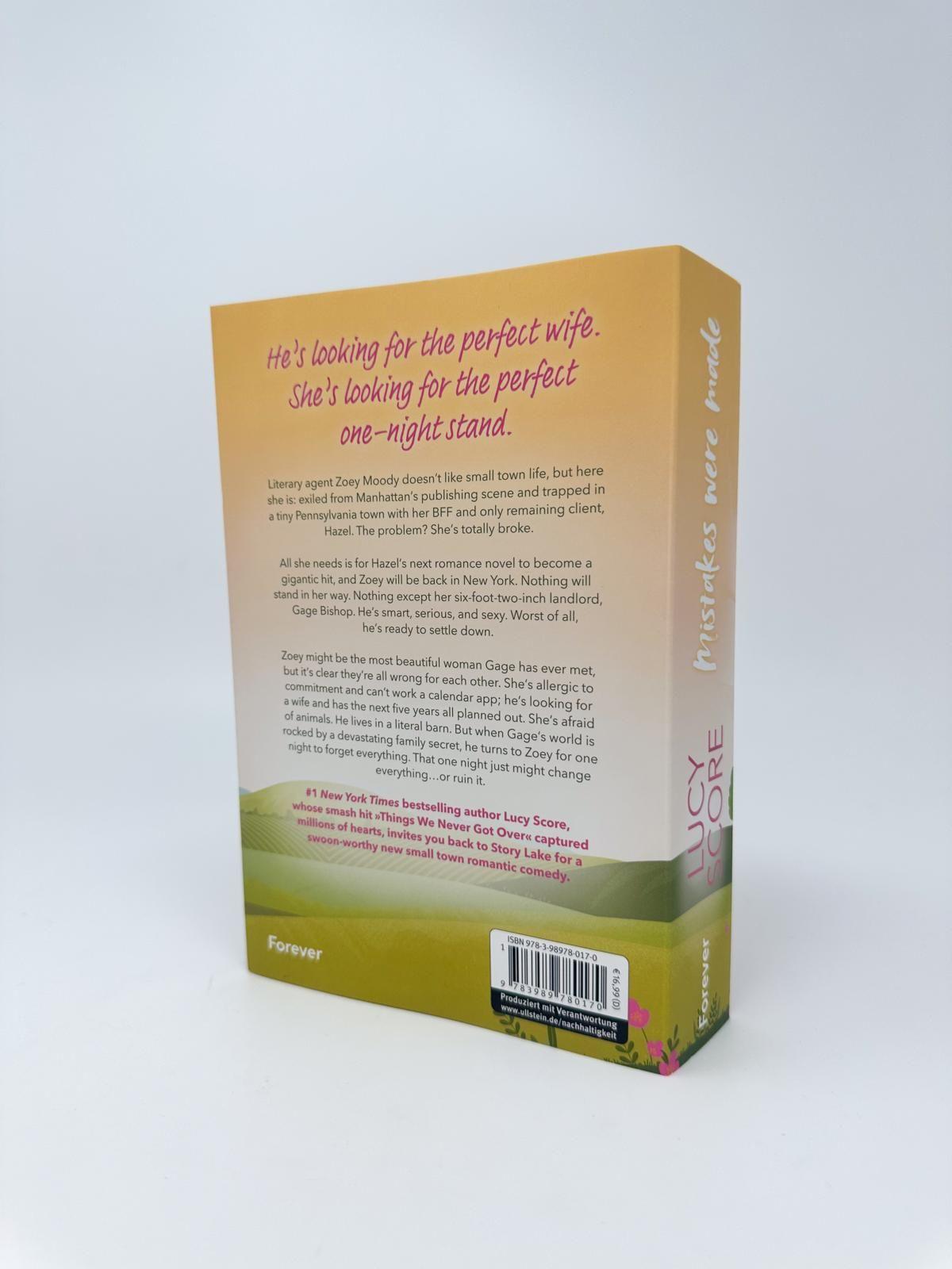 Beispielinhalt (Bild) Mistakes were Made. English Edition by Forever