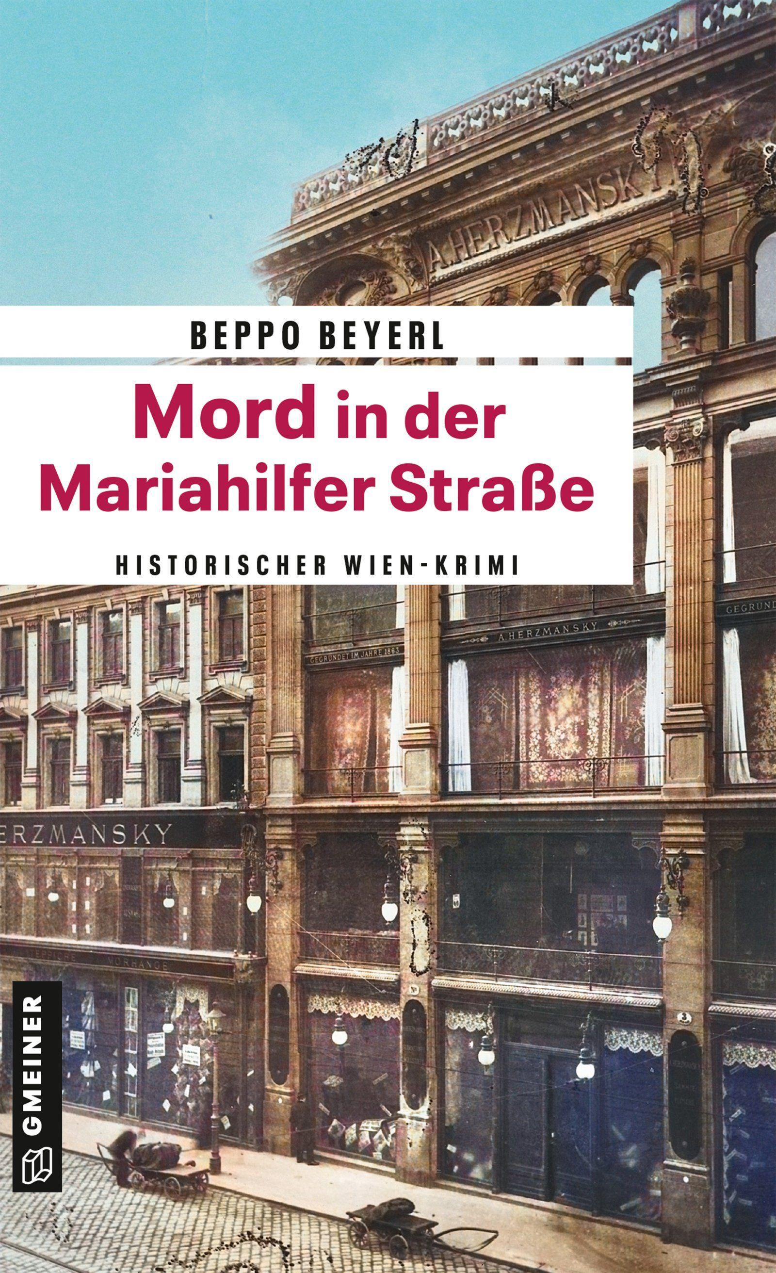 Vorderes Coverbild Mord in der Mariahilfer Straße