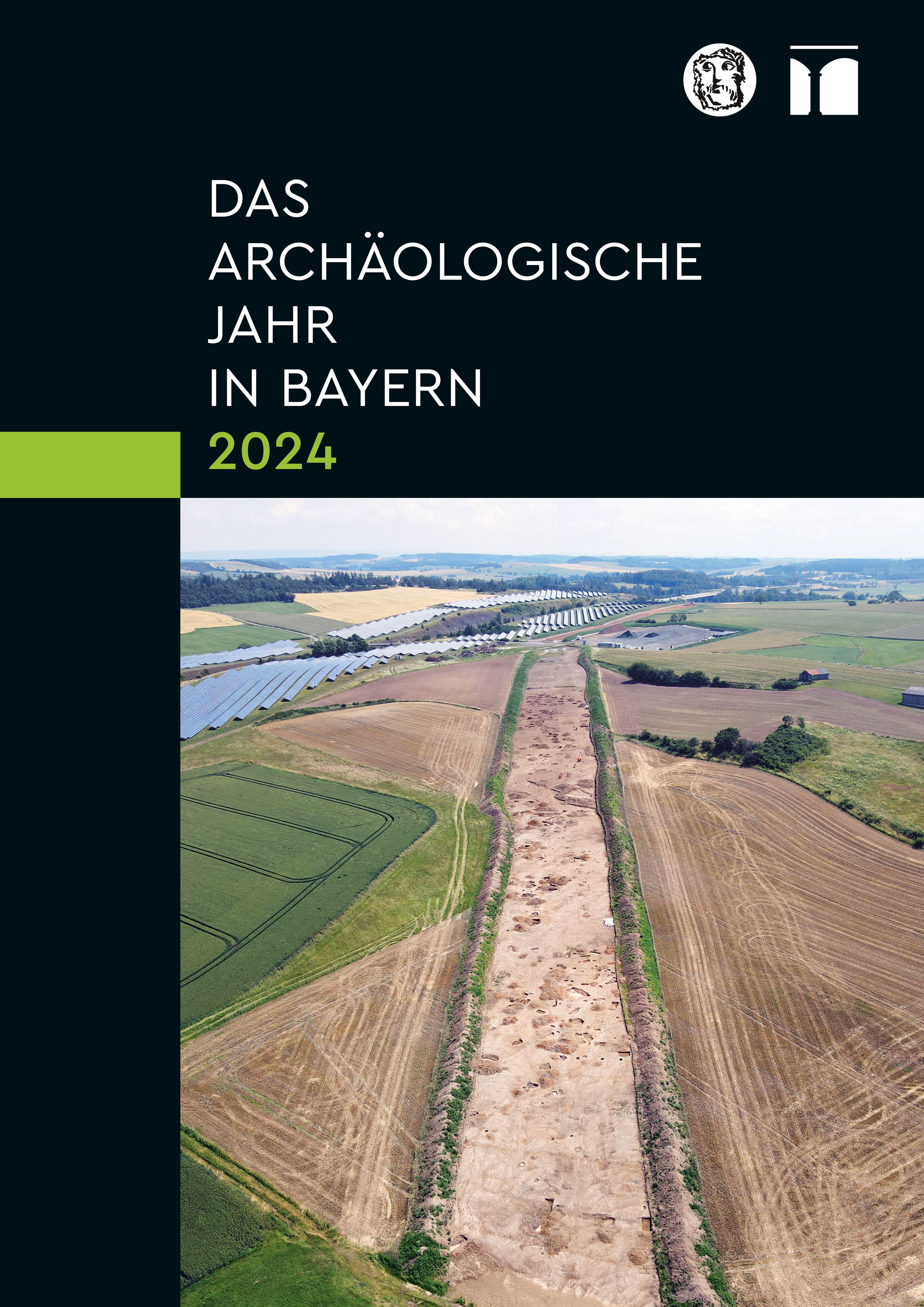 Vorderes Coverbild Das archäologische Jahr in Bayern 2024