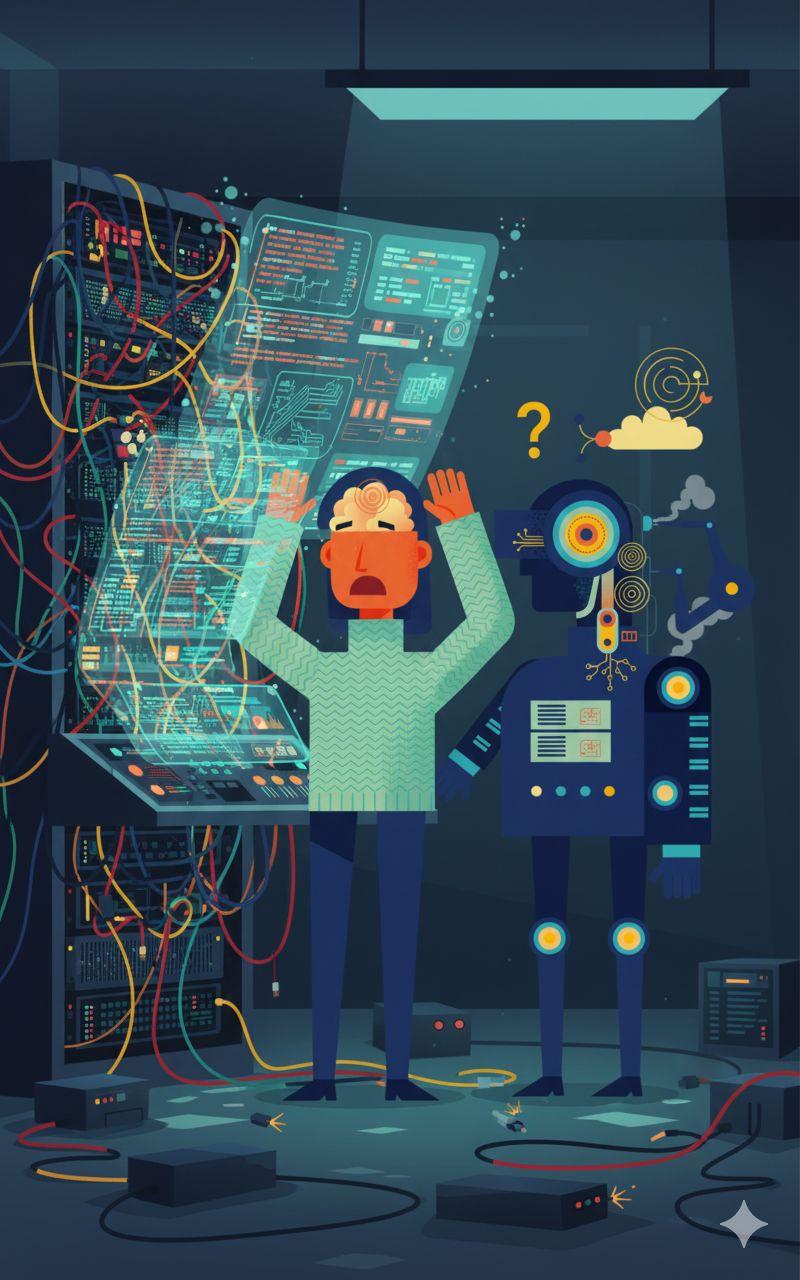 Beispielinhalt (Bild) Die KI kann mich mal