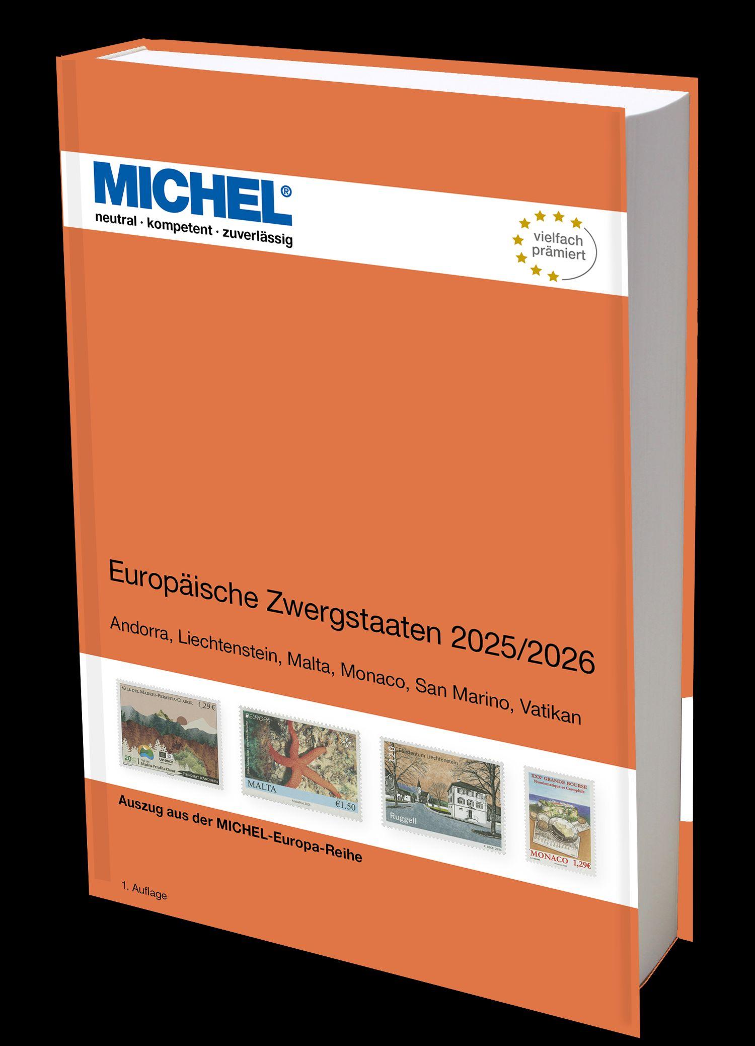 Vorderes Coverbild Zwergstaaten Europas 2025/2026