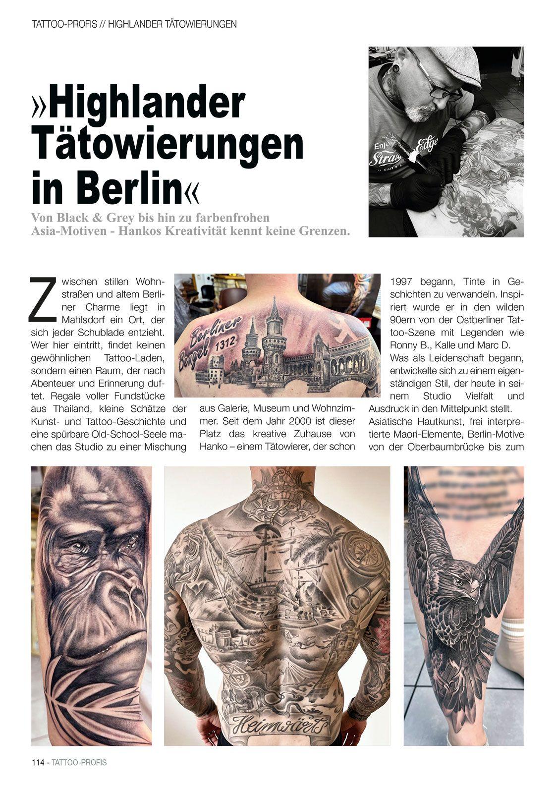 Beispielinhalt (Bild) Tattoo Profis 2