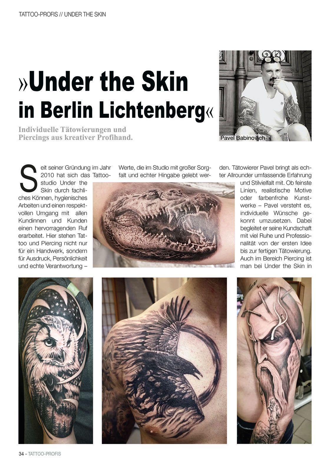 Beispielinhalt (Bild) Tattoo Profis 2