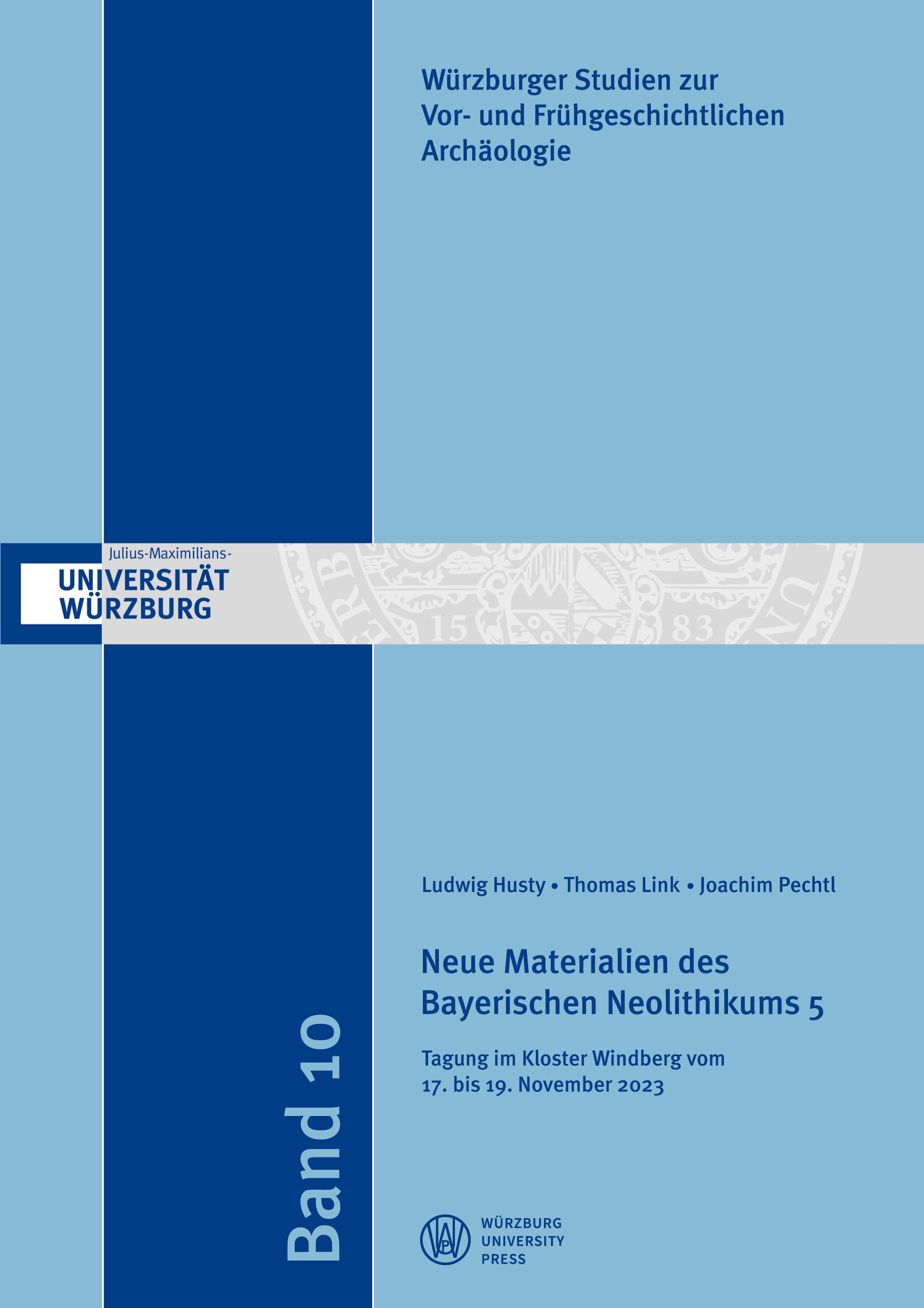Vorderes Coverbild Neue Materialien des Bayerischen Neolithikums 5