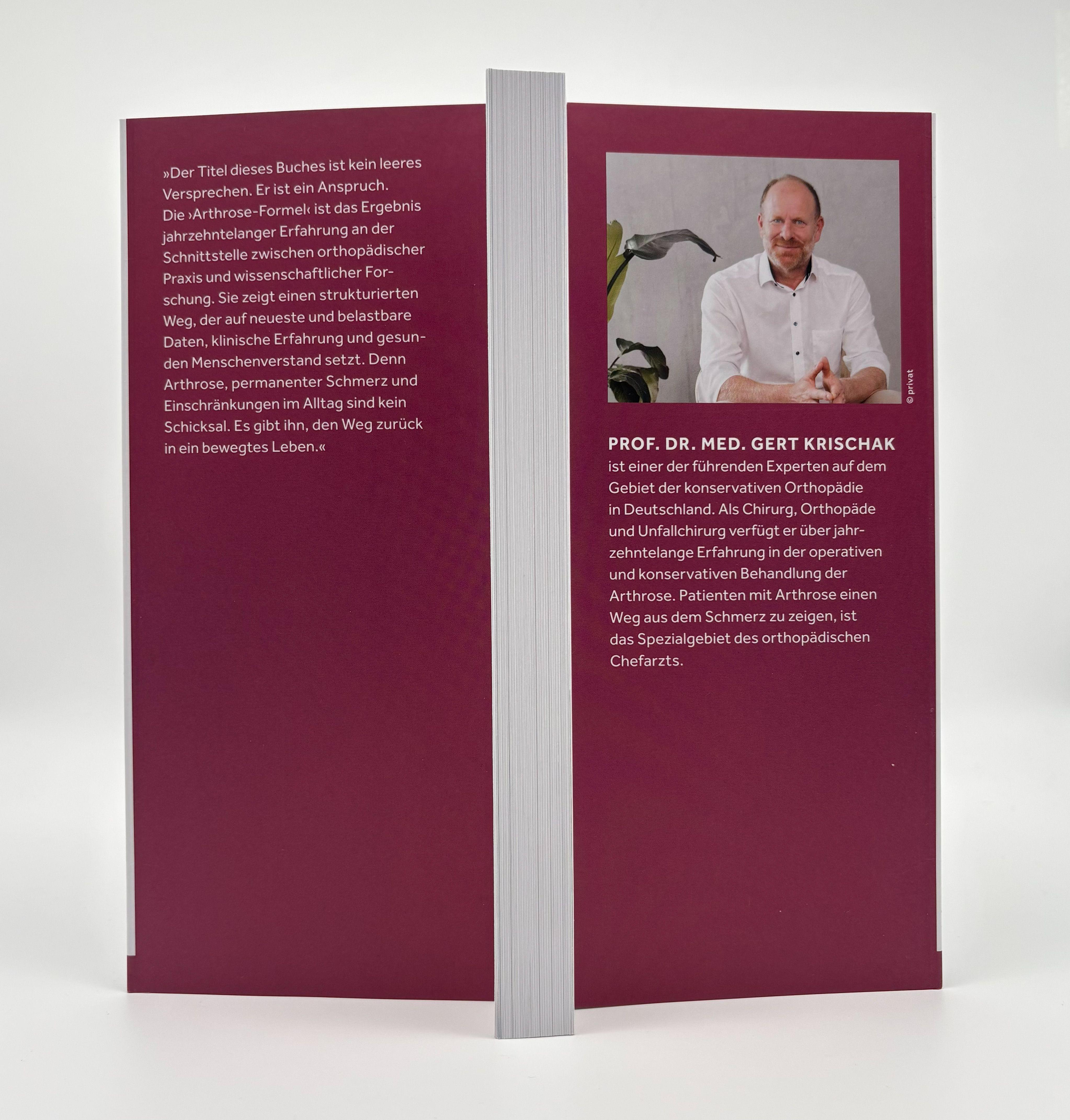 Beispielinhalt (Bild) Die Arthrose-Formel