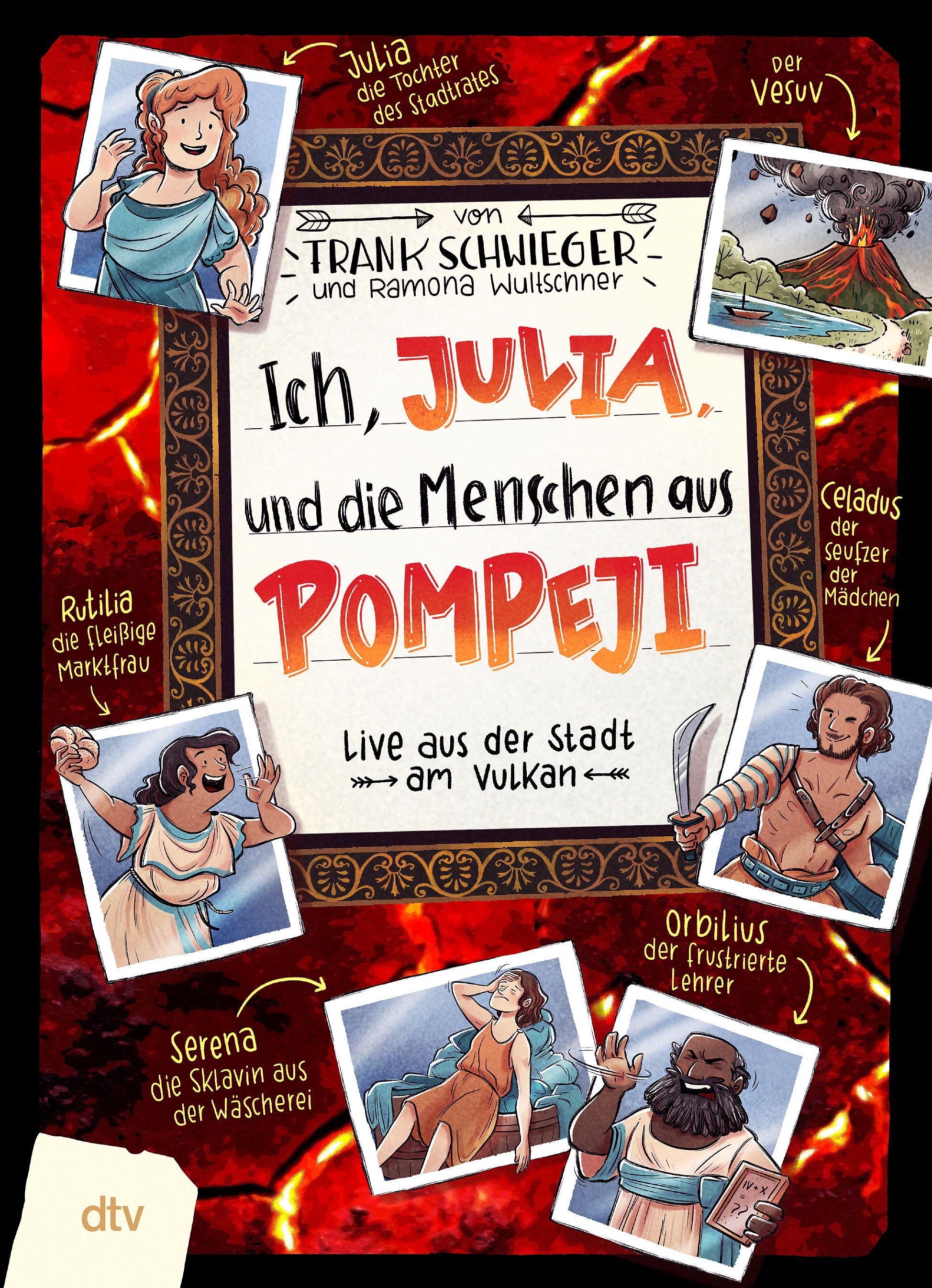 Vorderes Coverbild Ich, Julia, und die Menschen aus Pompeji