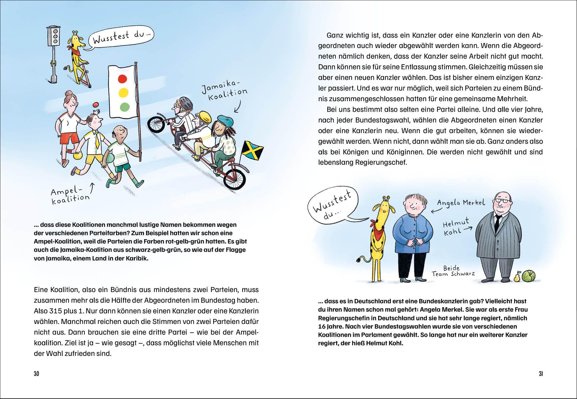 Beispielinhalt (Bild) Warum haben wir keinen König? - Kinderfragen zur Demokratie verständlich erklärt