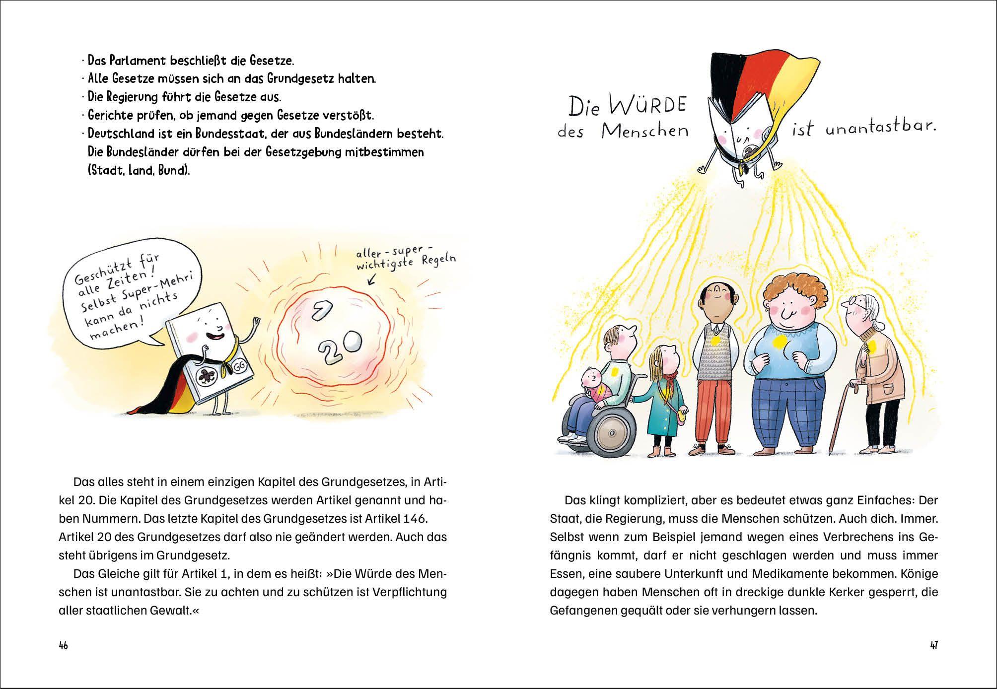 Beispielinhalt (Bild) Warum haben wir keinen König? - Kinderfragen zur Demokratie verständlich erklärt