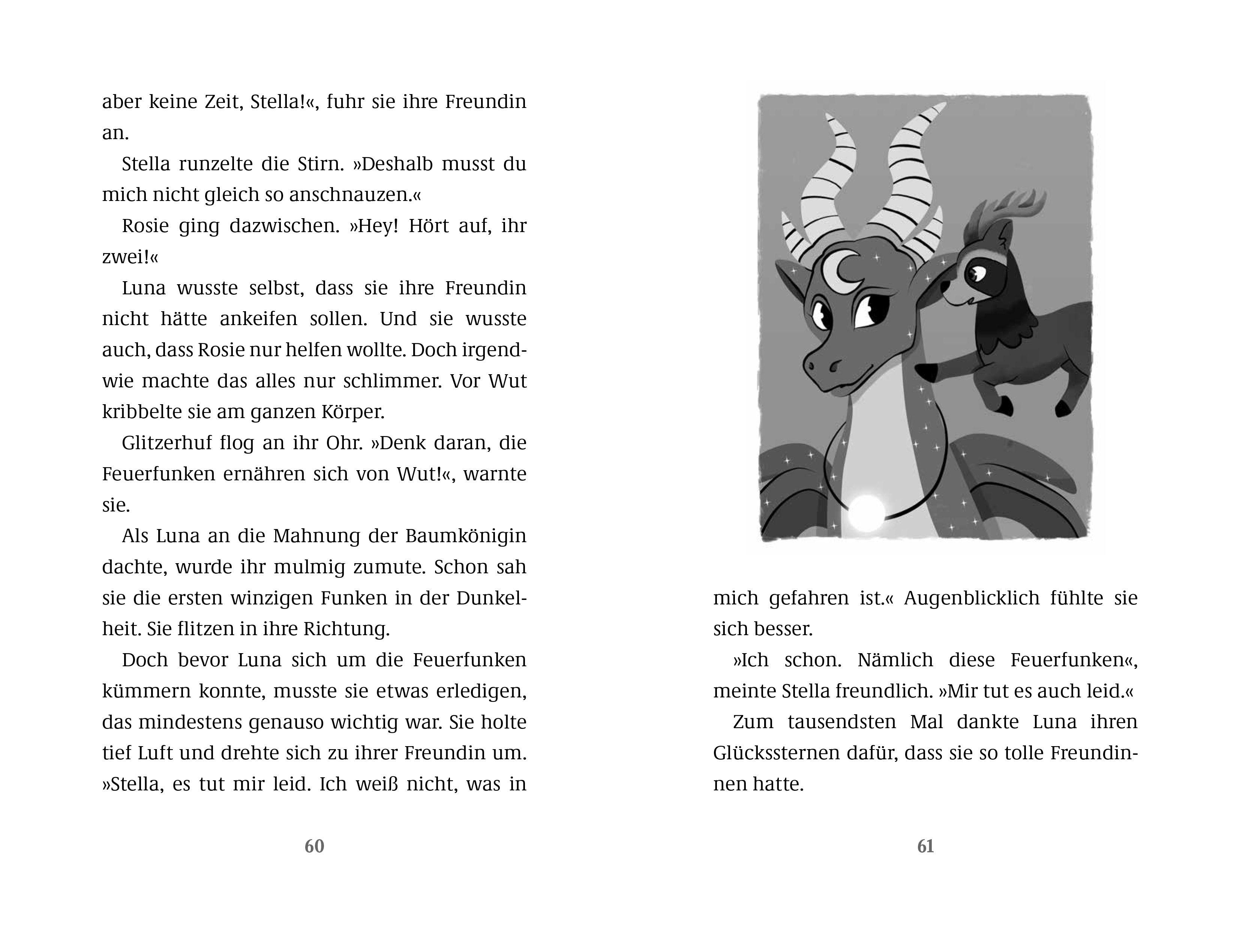 Beispielinhalt (Bild) Dragon Girls - Luna, der Monddrache