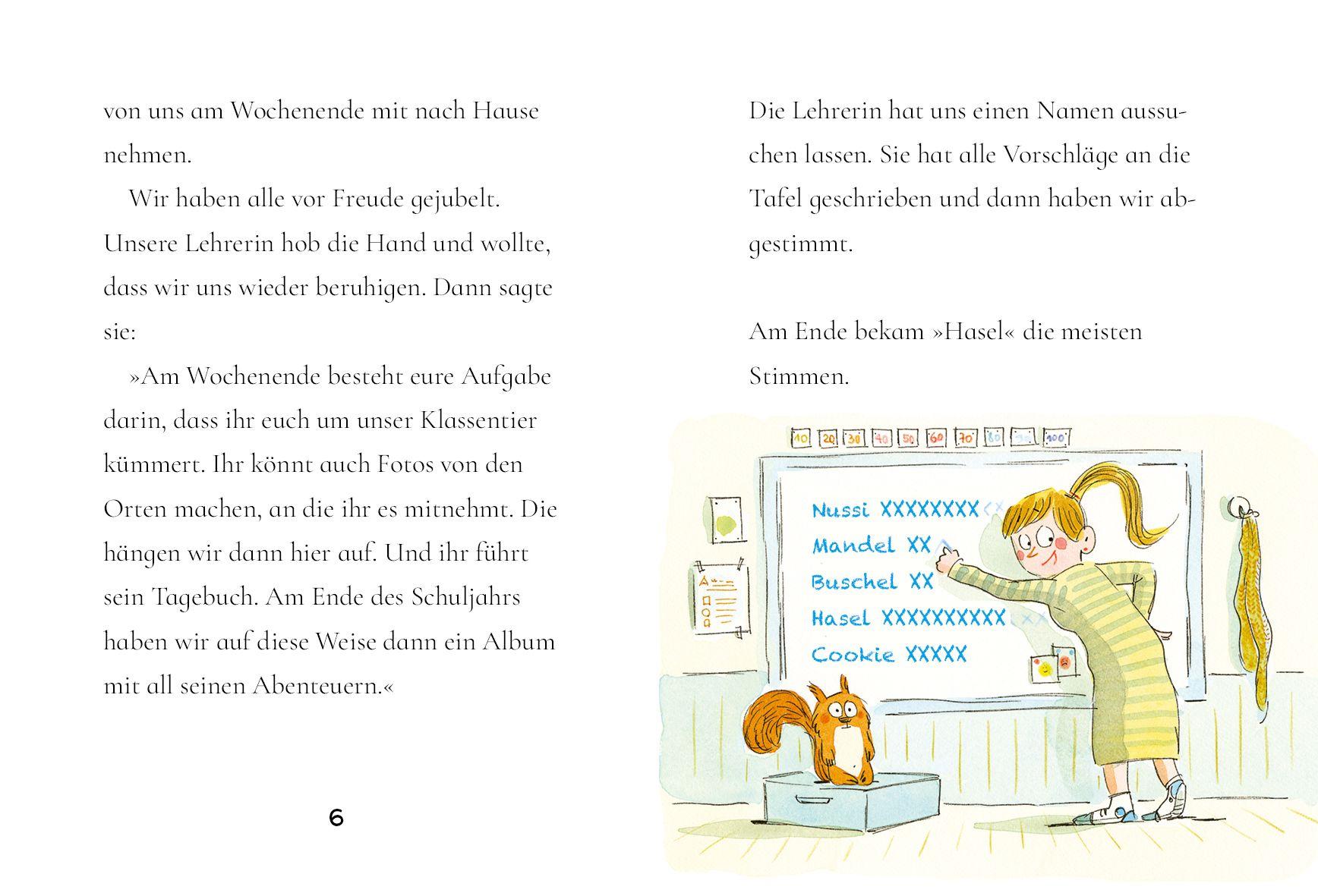 Beispielinhalt (Bild) Hasel - Wir und unser Klassentier