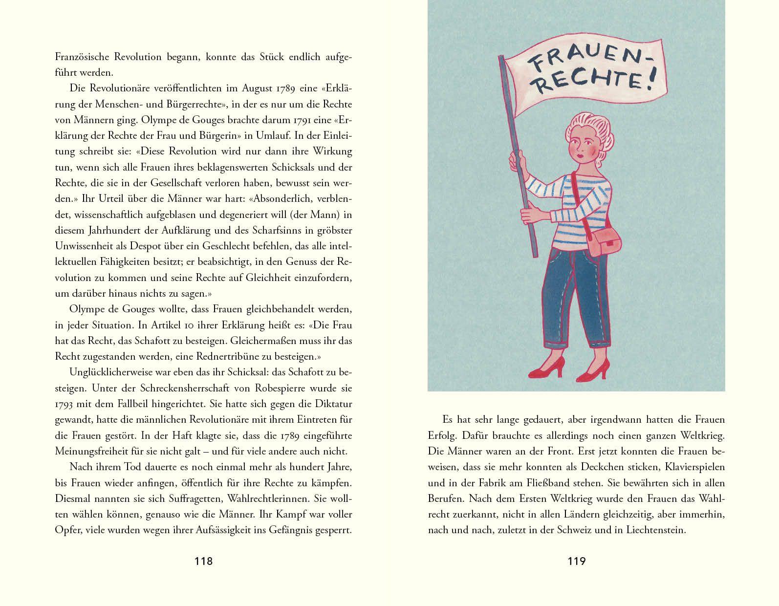 Beispielinhalt (Bild) Frei und gleich - Die Menschenrechte