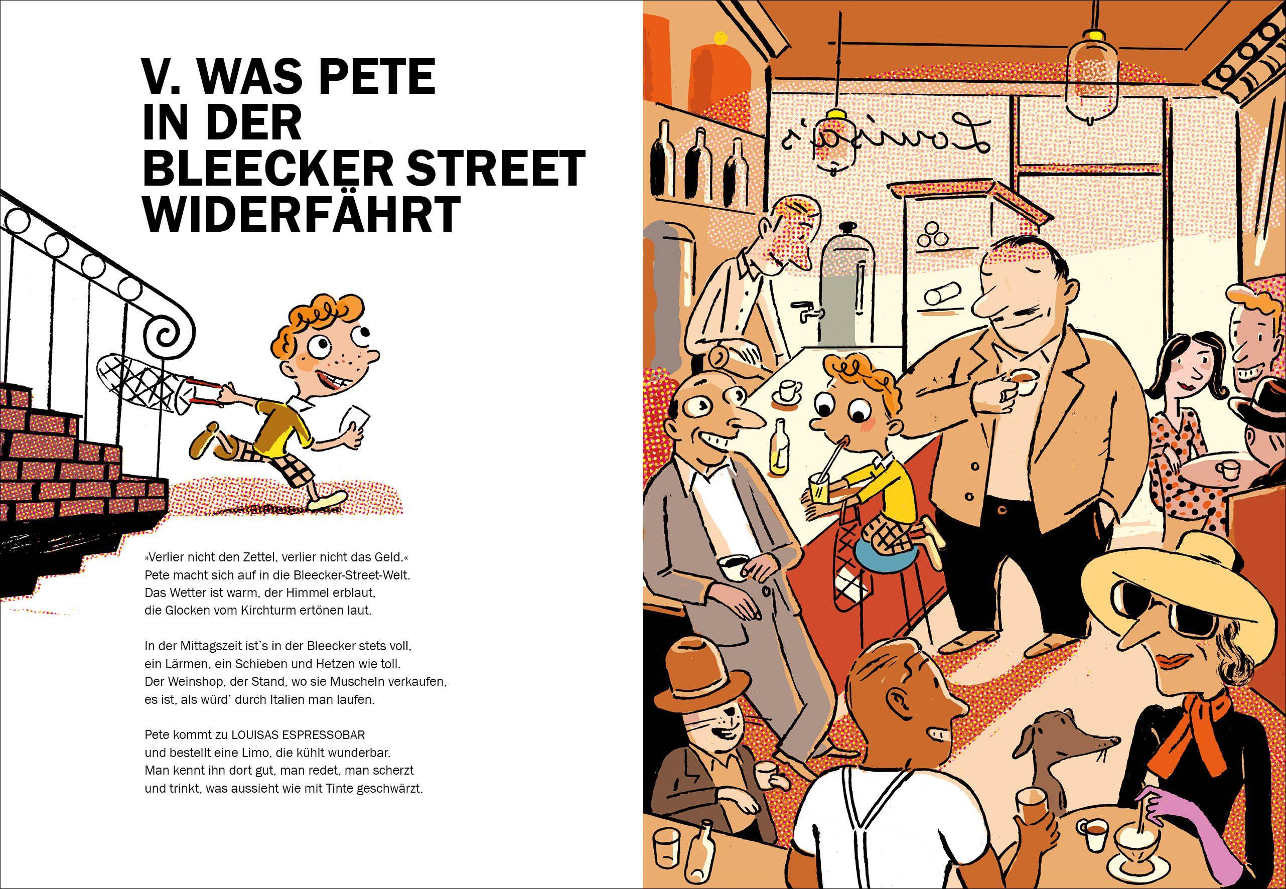 Beispielinhalt (Bild) Abrakadabra in der Sullivan Street