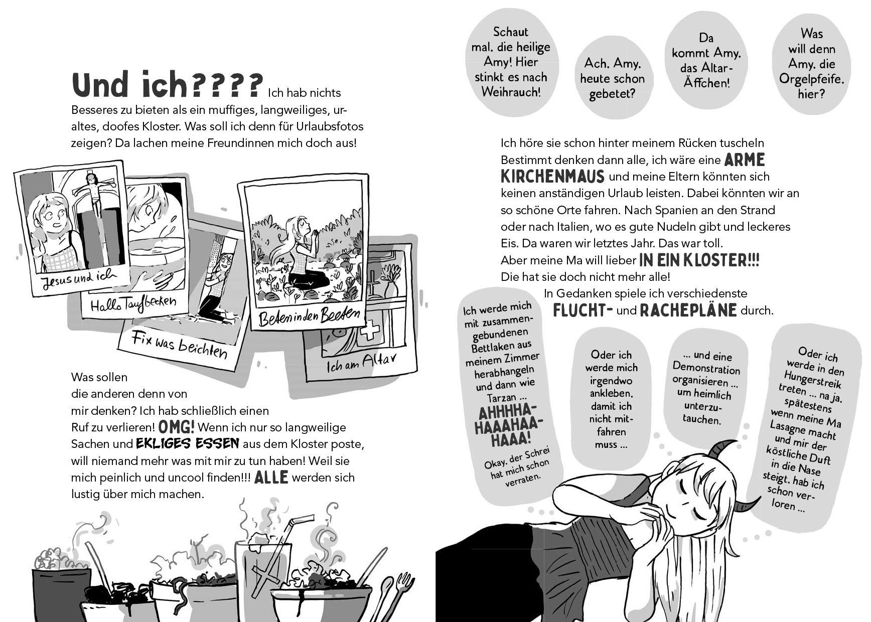 Beispielinhalt (Bild) OMG! - Meine (unfreiwilligen) Ferien im Kloster