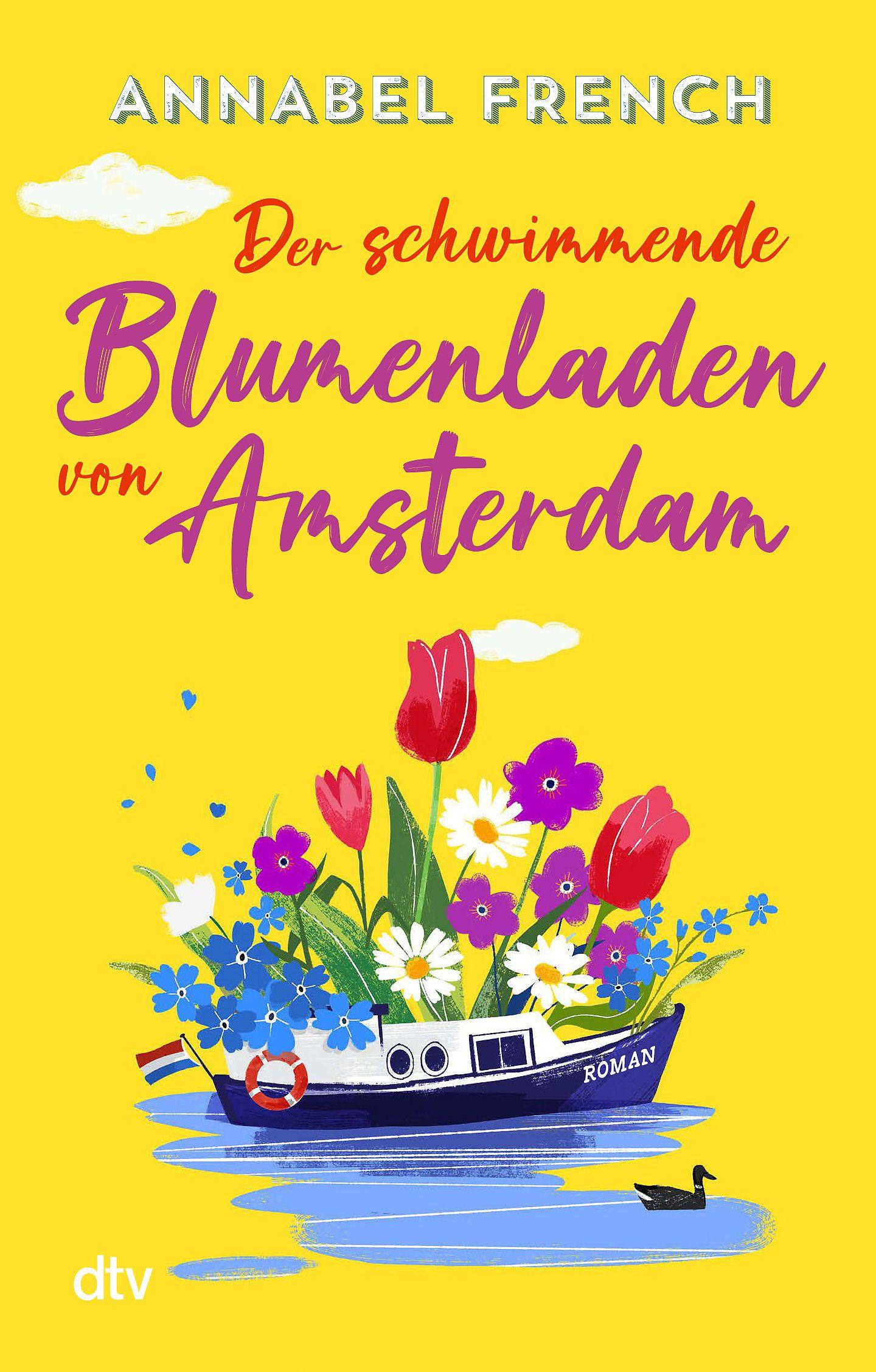 Vorderes Coverbild Der schwimmende Blumenladen von Amsterdam