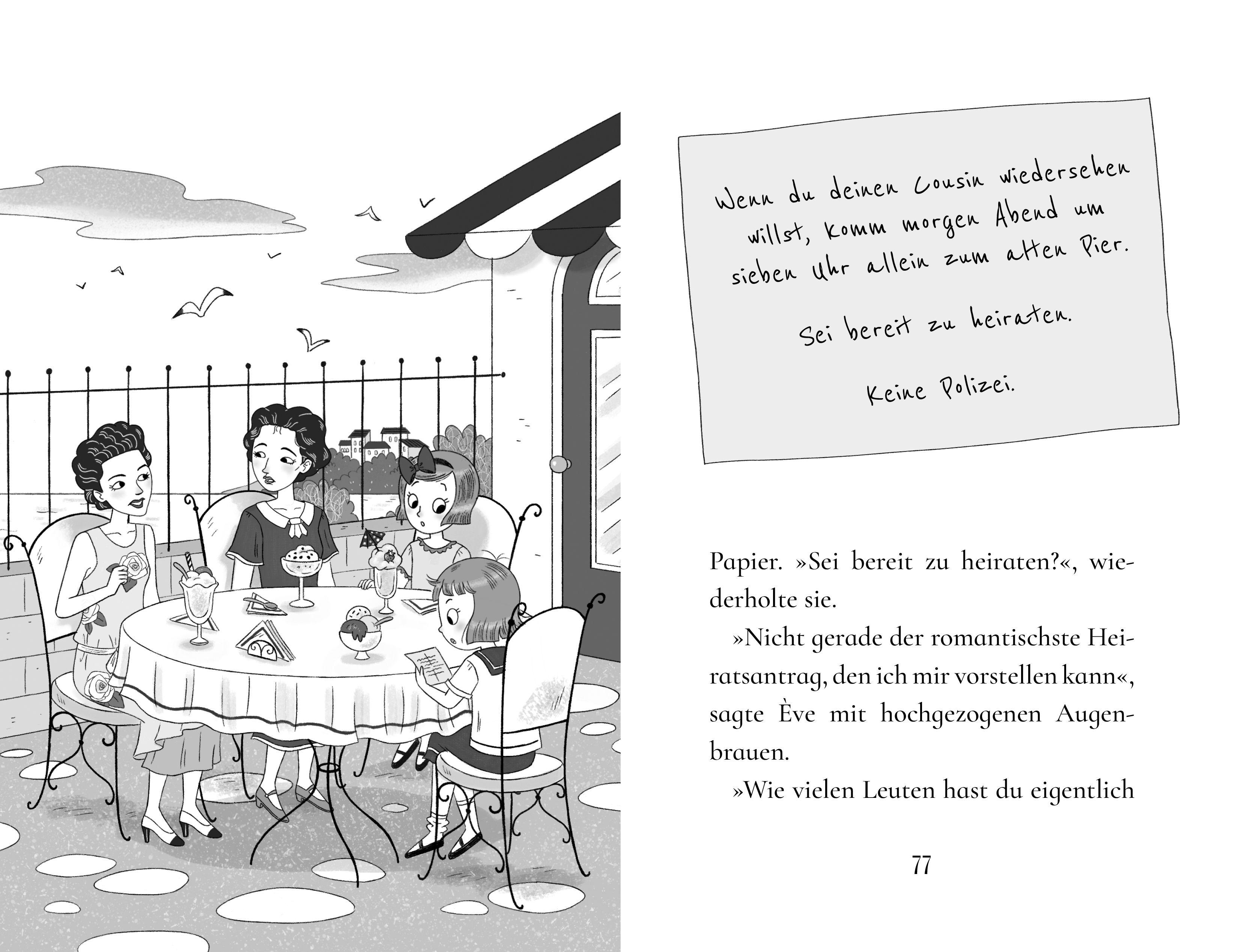 Beispielinhalt (Bild) Detektivagentur Christie & Agatha - Entführung im Grandhotel