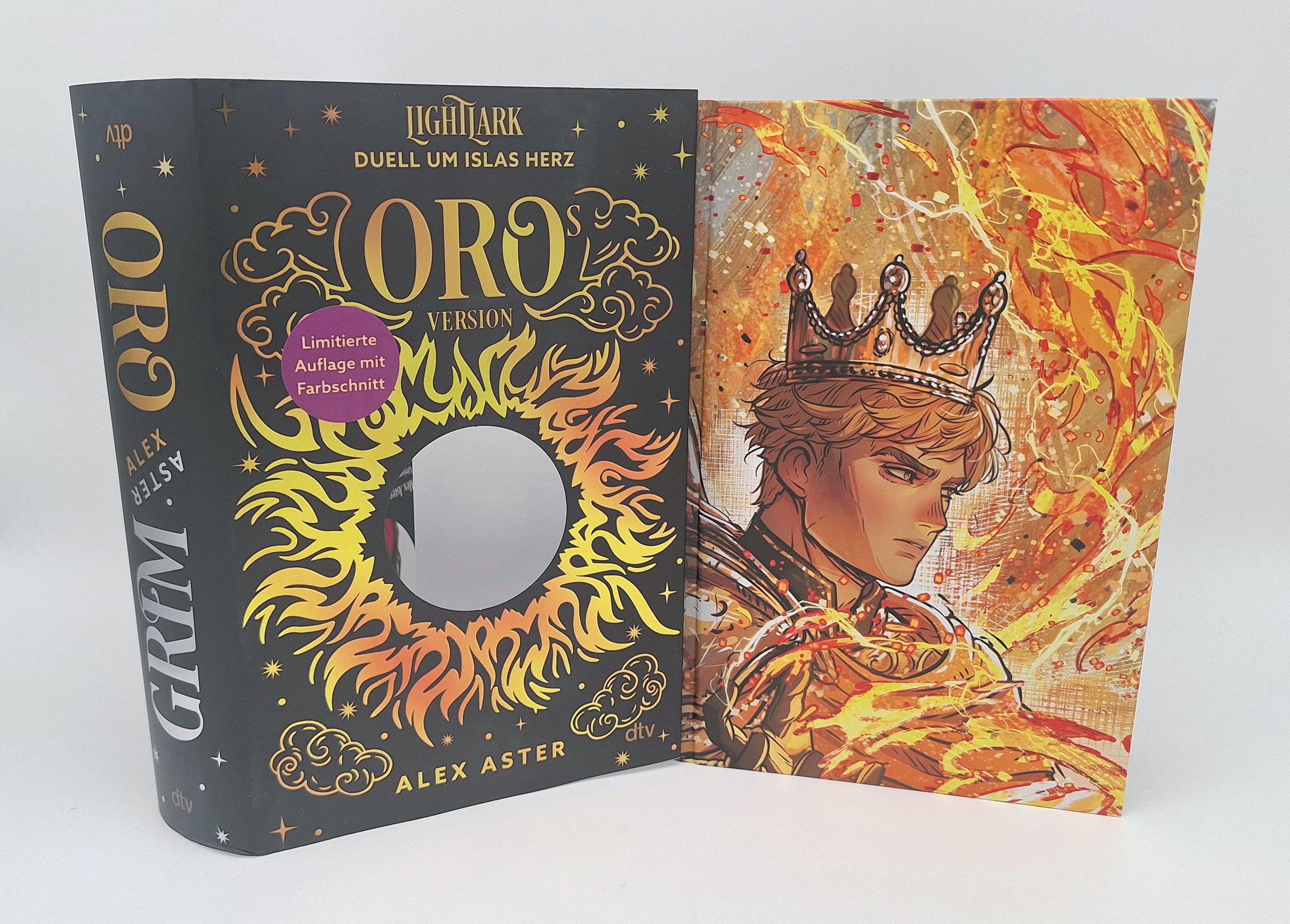 Beispielinhalt (Bild) Grim & Oro: Lightlark - Duell um Islas Herz