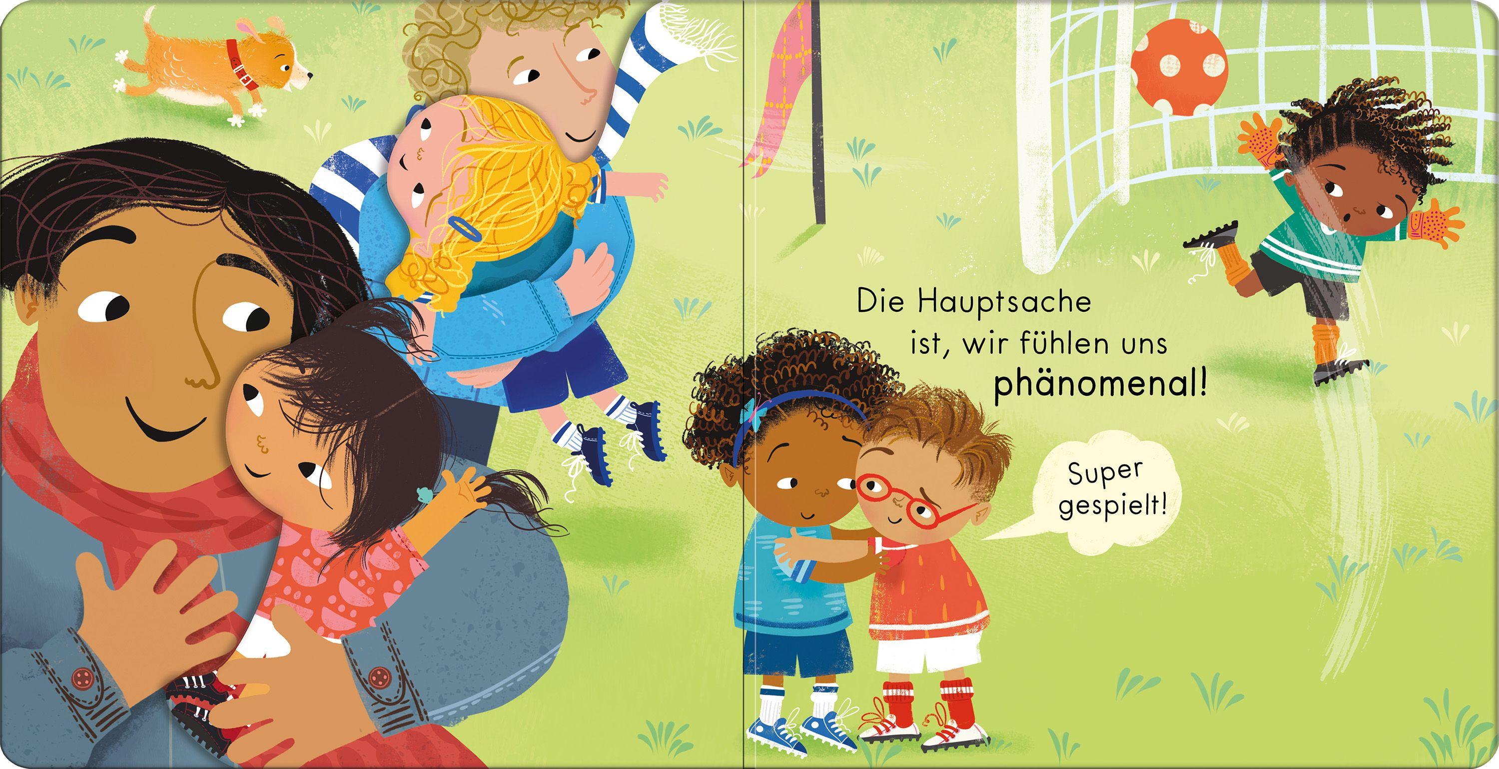 Beispielinhalt (Bild) Papas lieben Umarmungen