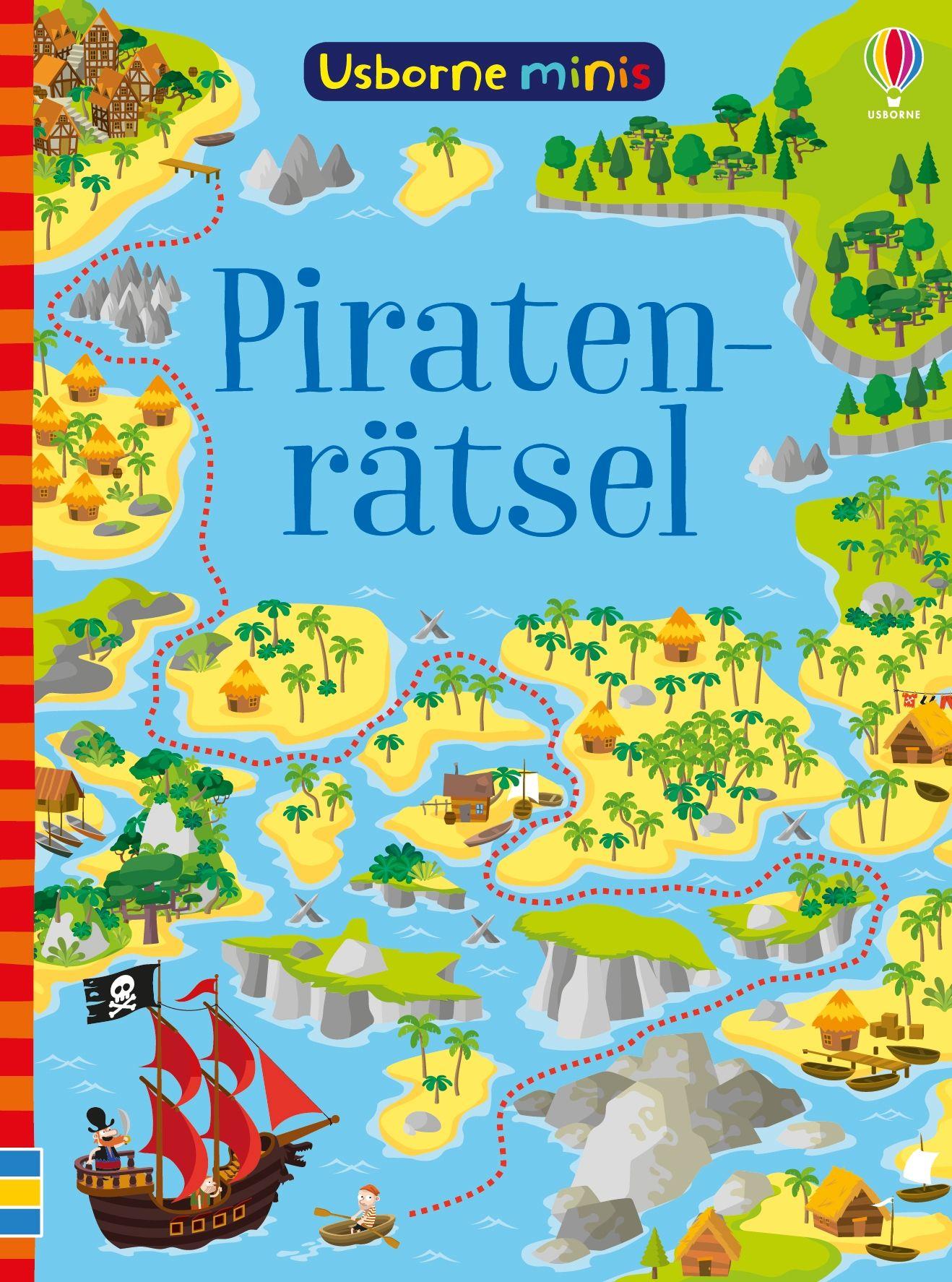 Vorderes Coverbild Usborne Minis: Piratenrätsel