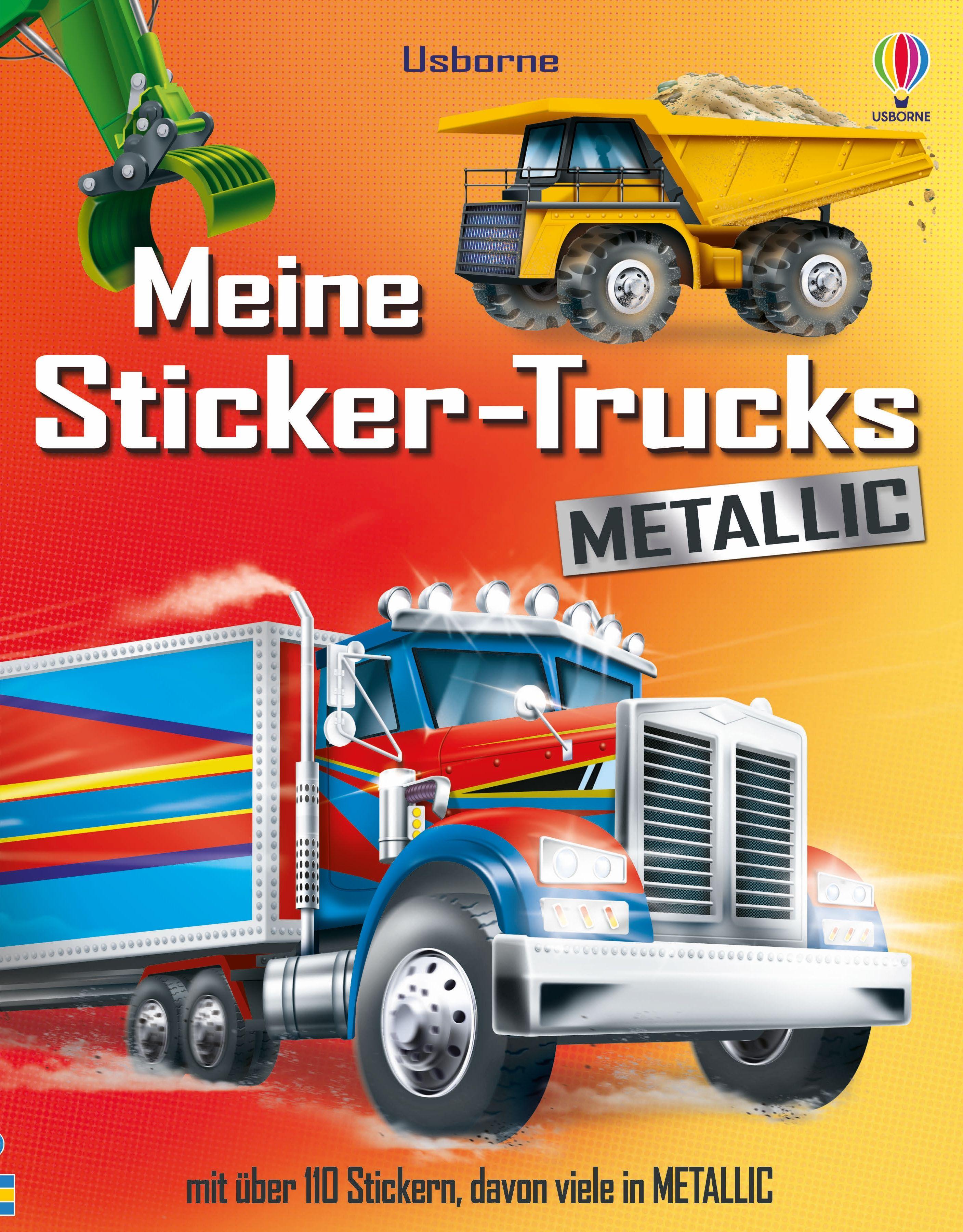 Vorderes Coverbild Meine Sticker-Trucks METALLIC