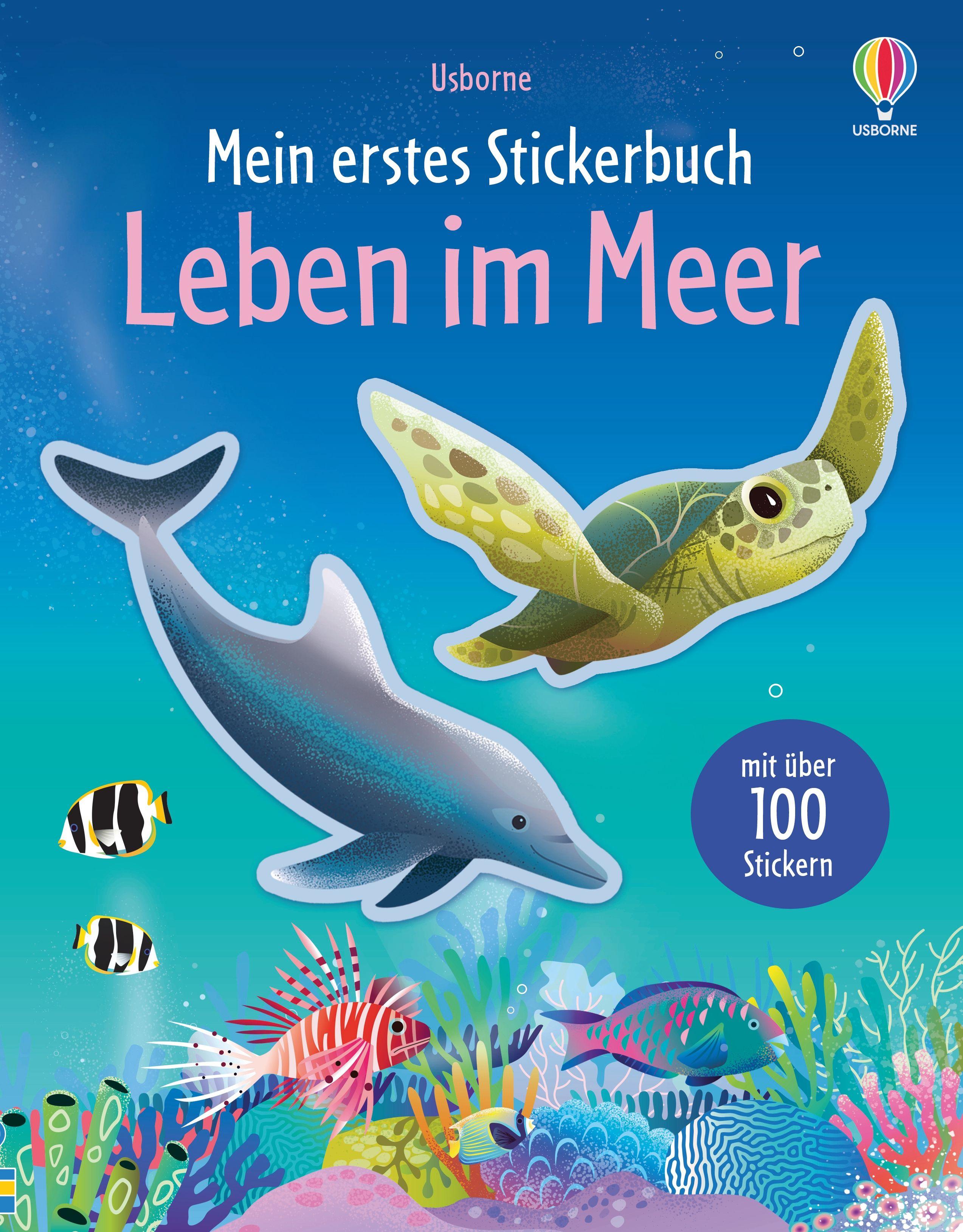 Vorderes Coverbild Mein erstes Stickerbuch: Leben im Meer