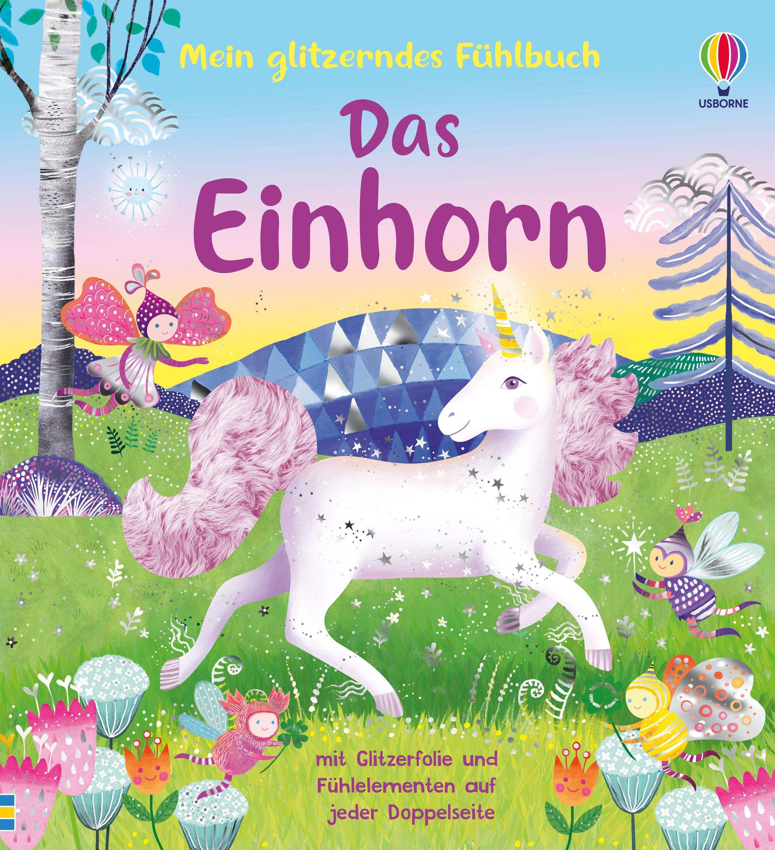 Vorderes Coverbild Mein glitzerndes Fühlbuch: Das Einhorn
