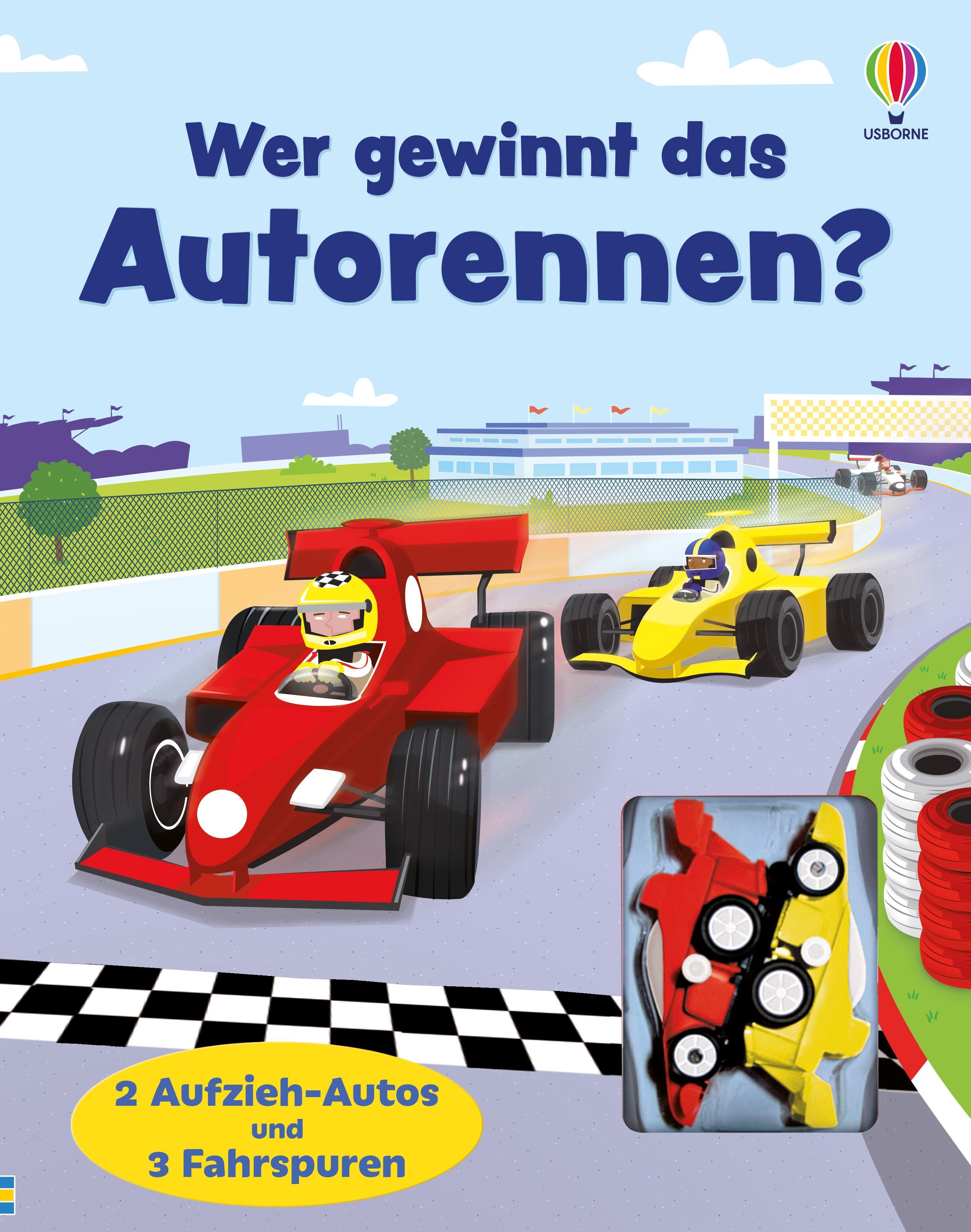 Vorderes Coverbild Wer gewinnt das Autorennen?