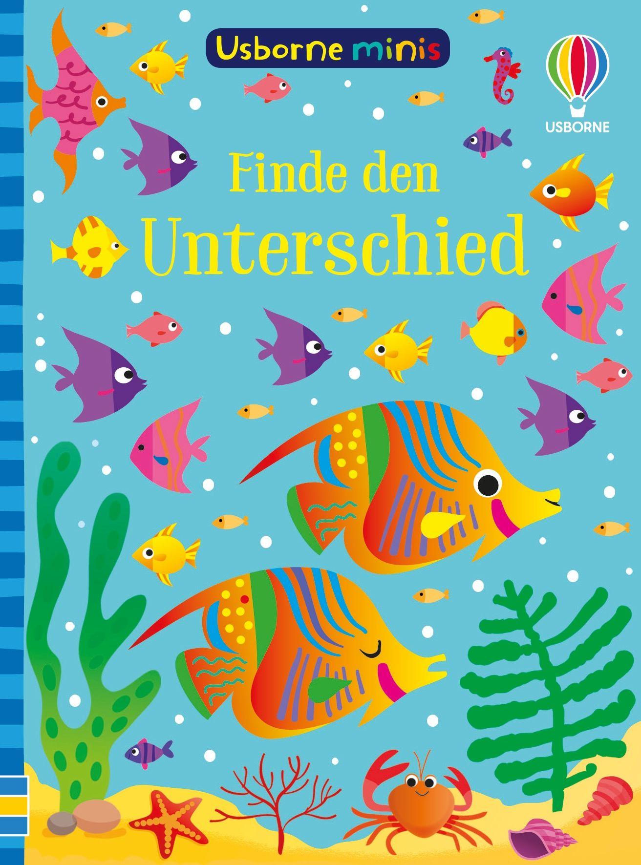 Vorderes Coverbild Usborne Minis: Finde den Unterschied