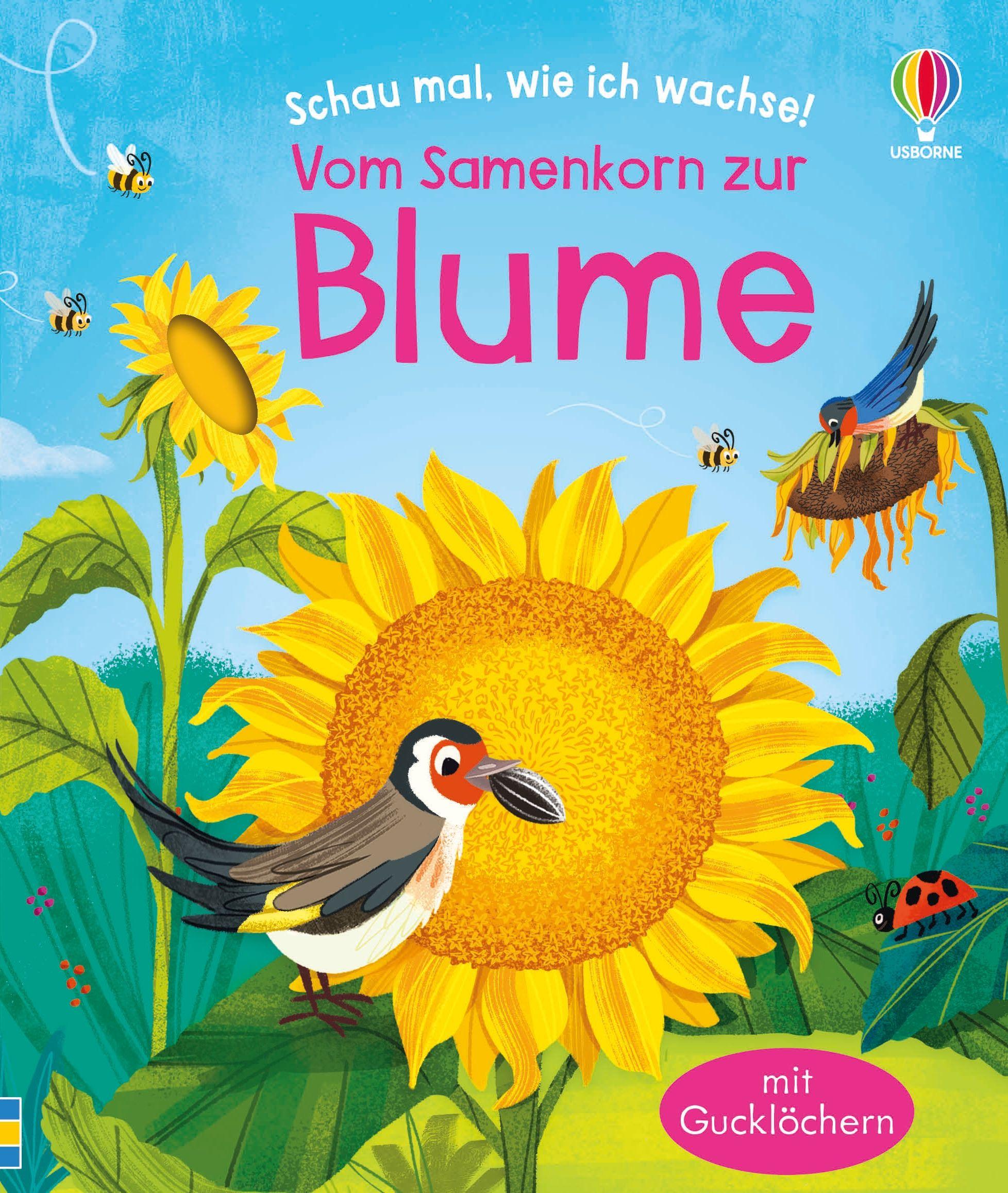 Vorderes Coverbild Schau mal, wie ich wachse! Vom Samenkorn zur Blume