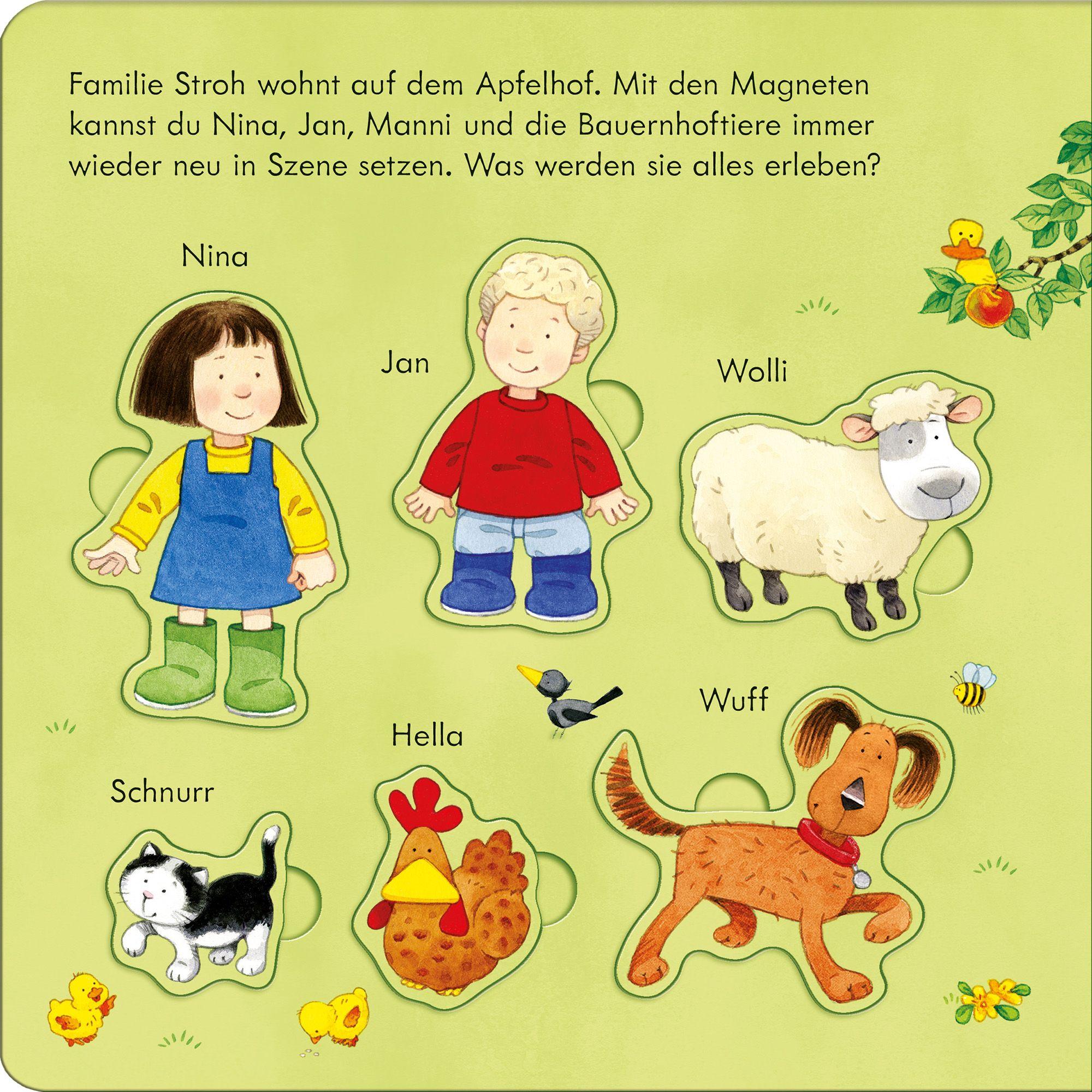 Beispielinhalt (Bild) Mein Magnet-Spielspaß: Ein Tag auf dem Bauernhof