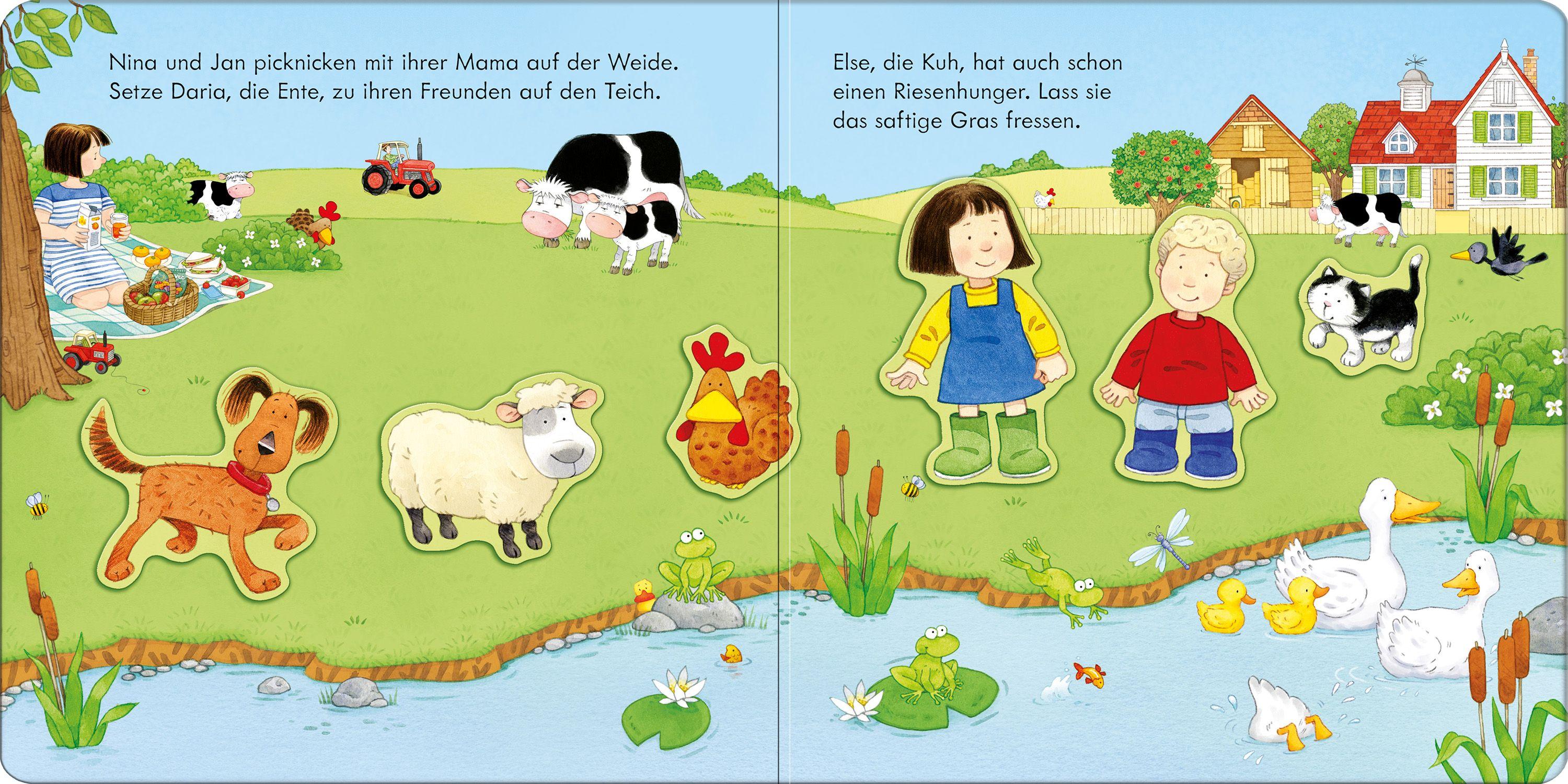 Beispielinhalt (Bild) Mein Magnet-Spielspaß: Ein Tag auf dem Bauernhof