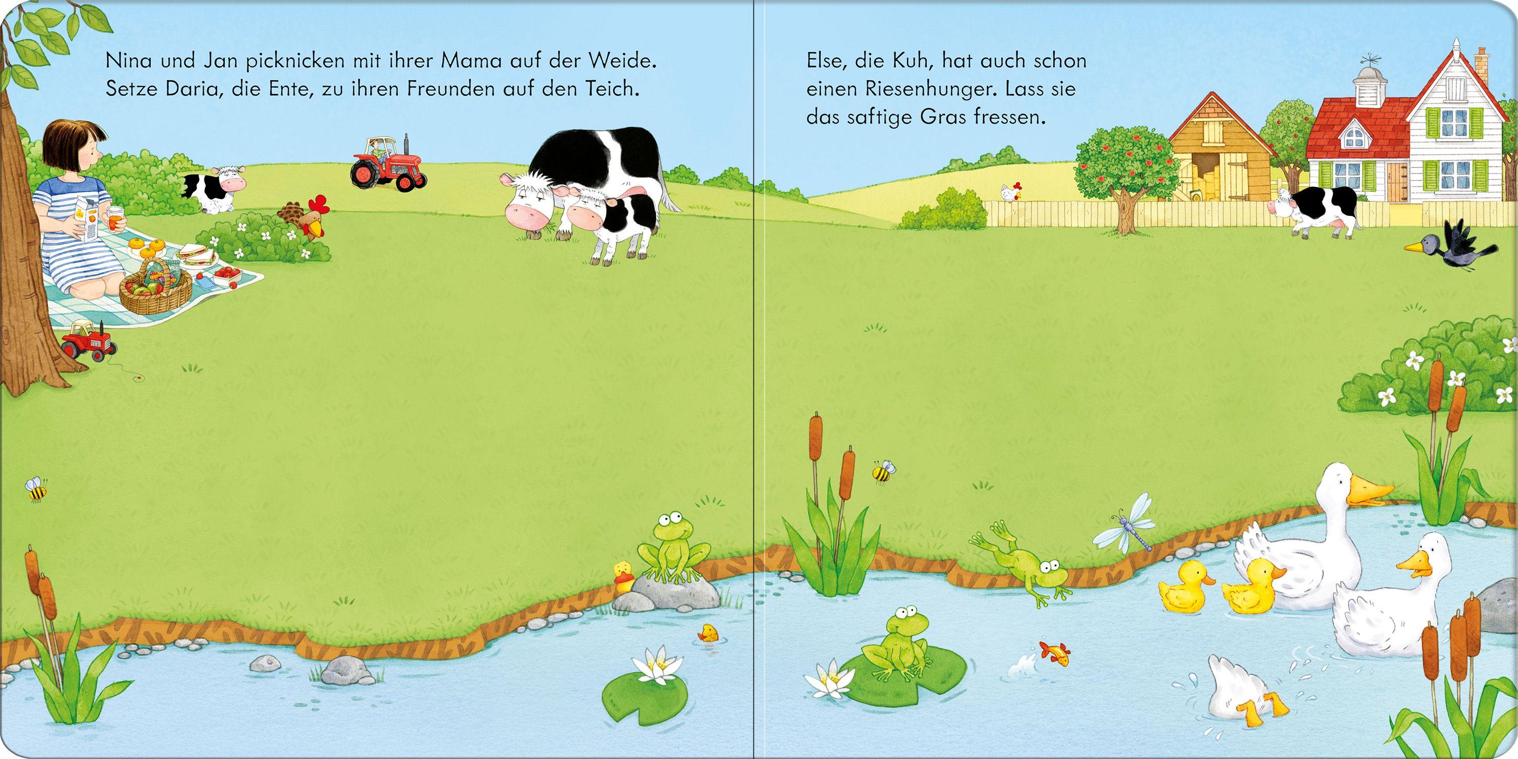 Beispielinhalt (Bild) Mein Magnet-Spielspaß: Ein Tag auf dem Bauernhof