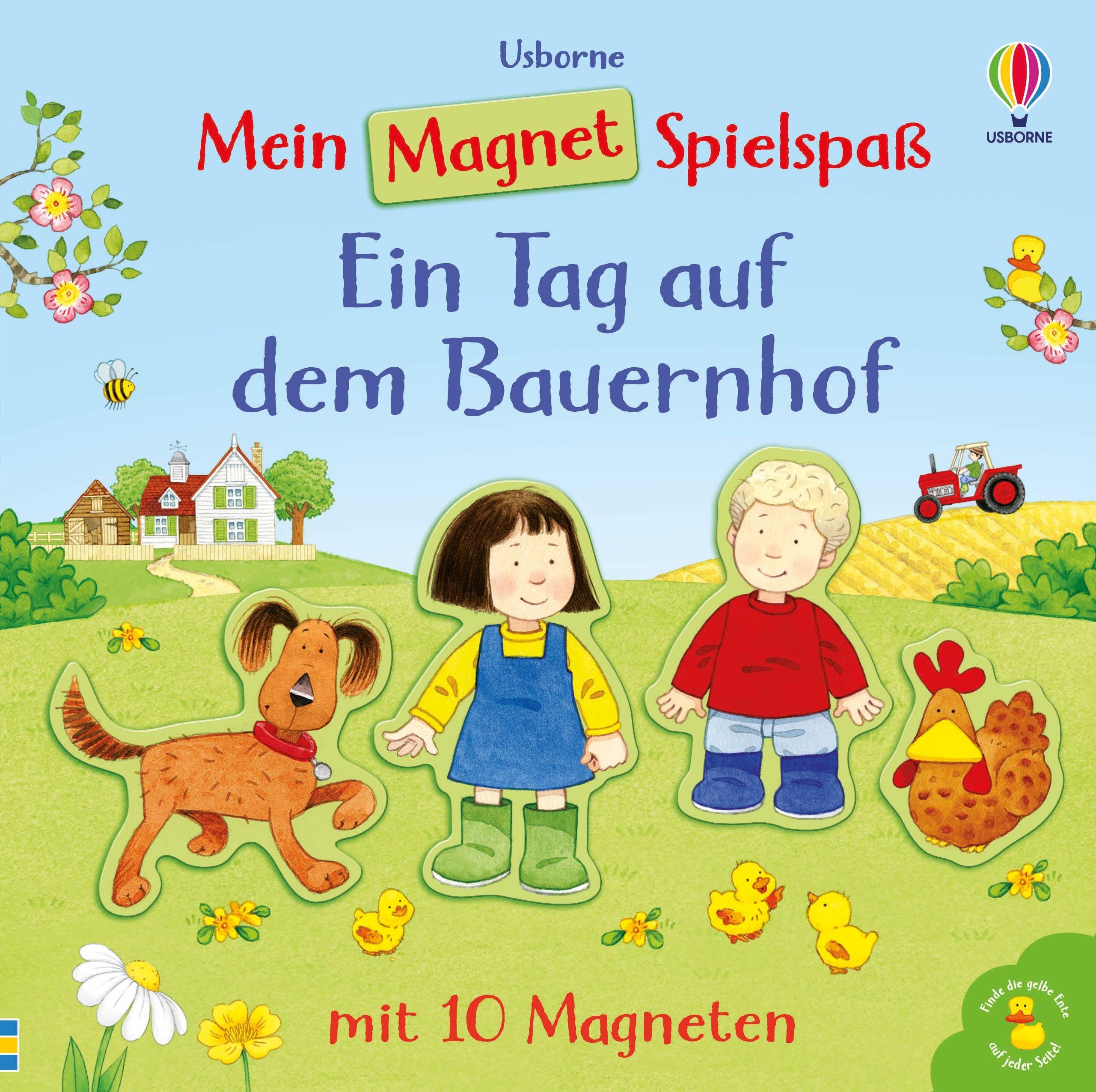 Vorderes Coverbild Mein Magnet-Spielspaß: Ein Tag auf dem Bauernhof