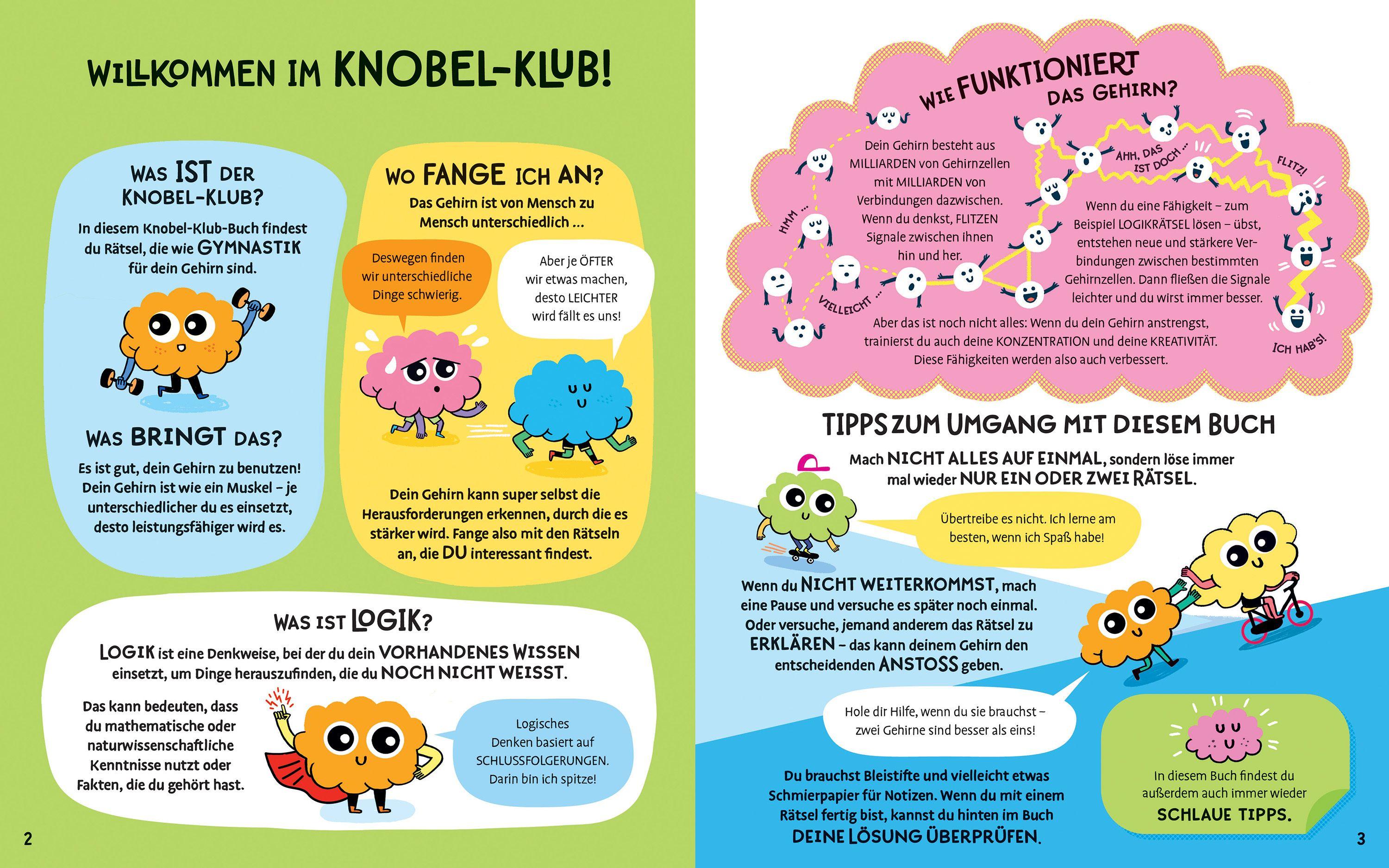 Beispielinhalt (Bild) Knobel-Klub: Ist doch logisch!