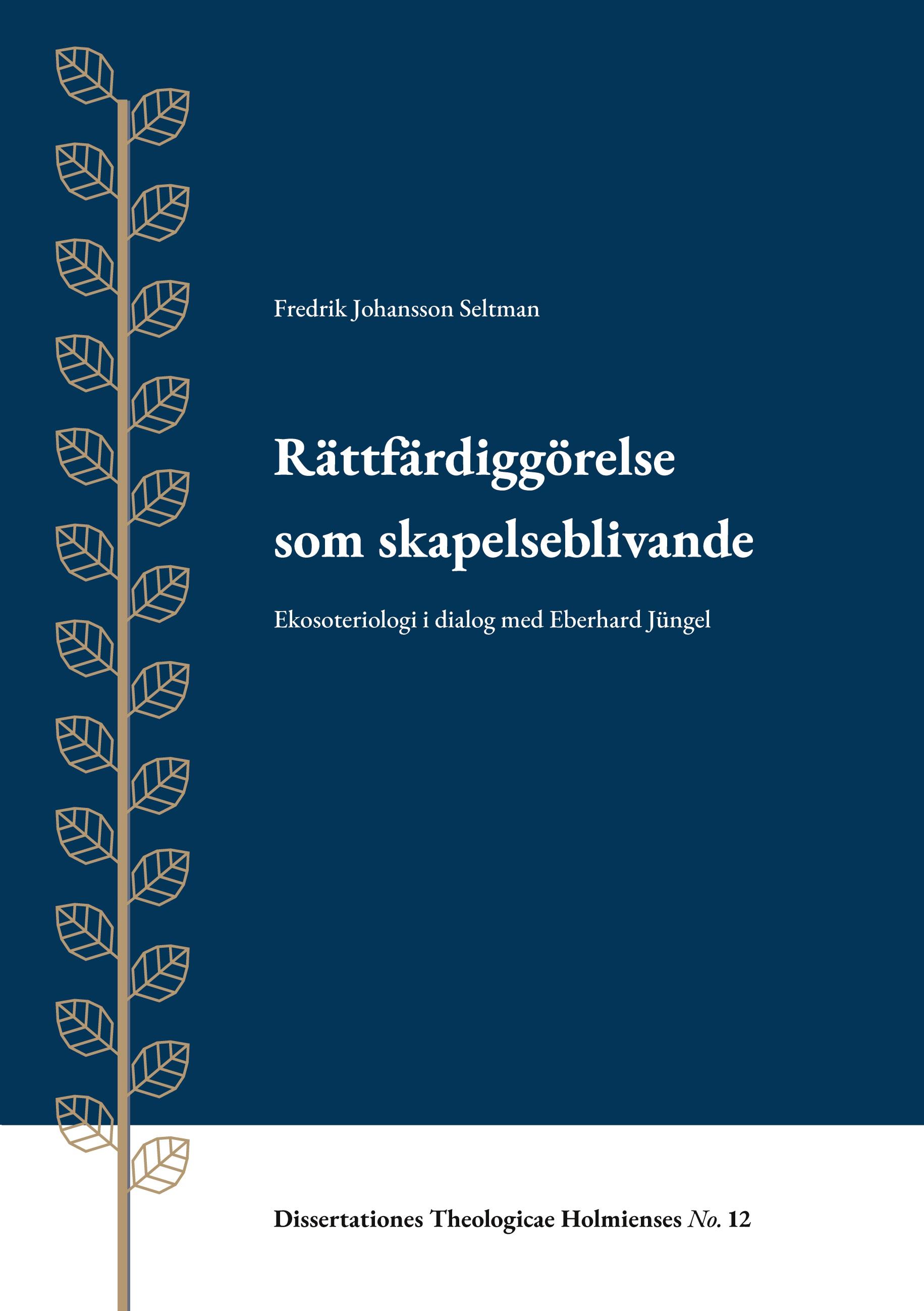 Vorderes Coverbild Rättfärdiggörelse som skapelseblivande