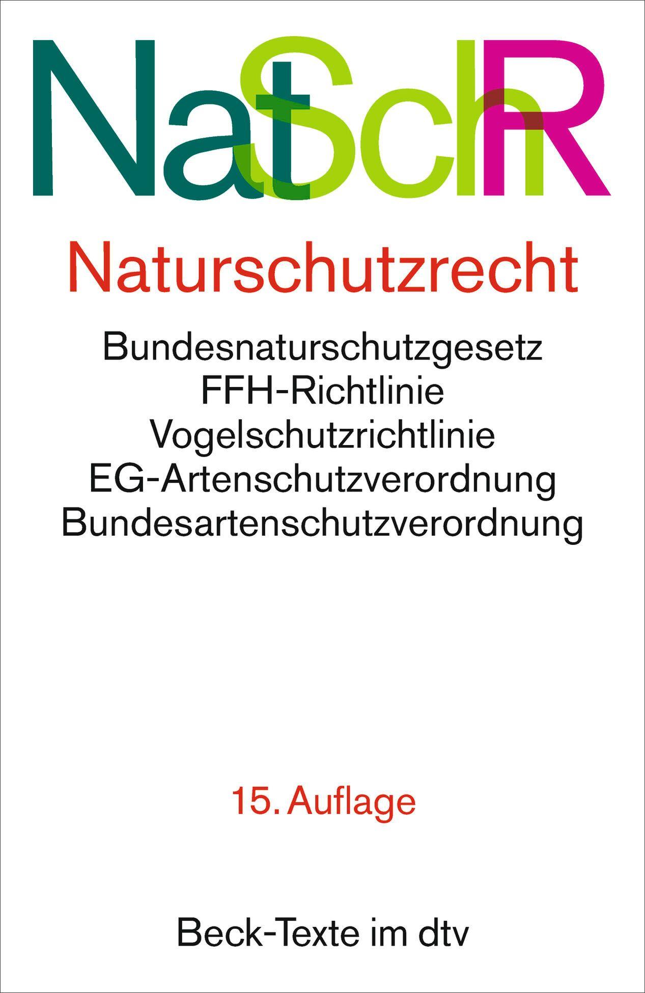 Vorderes Coverbild Naturschutzrecht