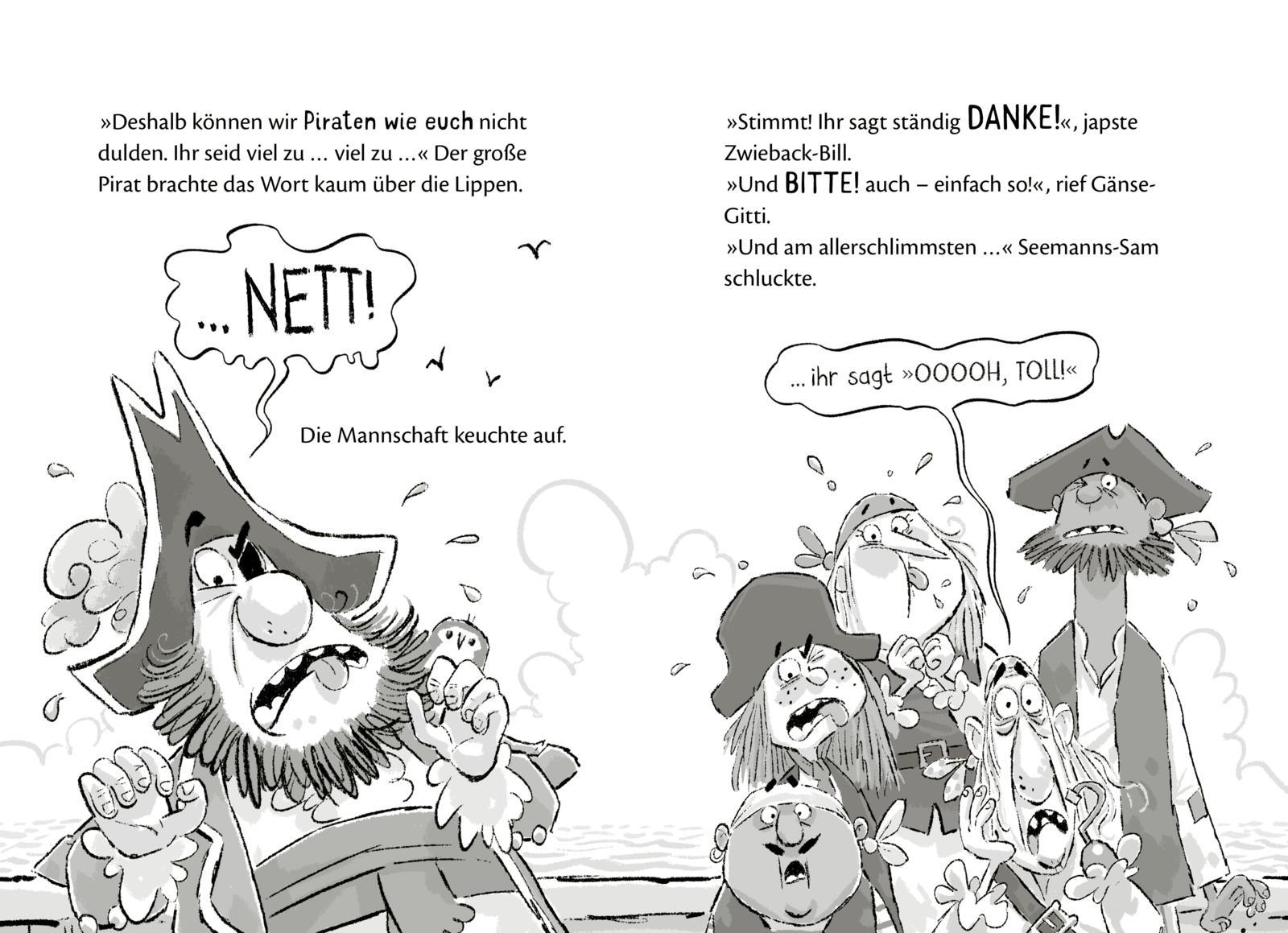 Beispielinhalt (Bild) Muffin und Tört! 3: Bei den Piraten