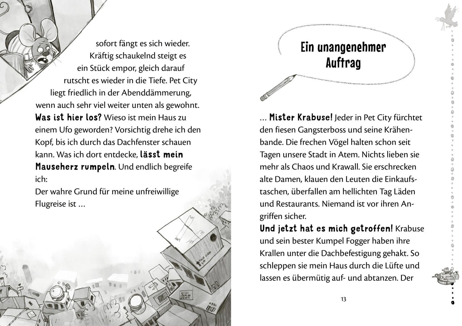 Beispielinhalt (Bild) Fantomaus 1: Plötzlich Superheld!