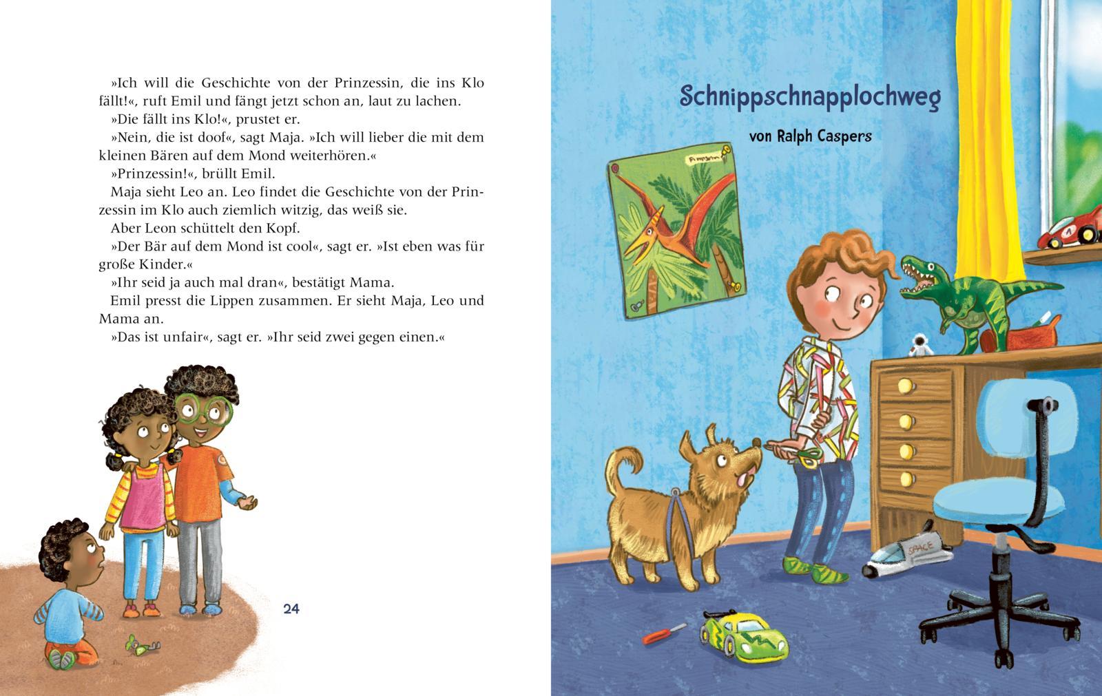 Beispielinhalt (Bild) Das neue Vorlesebuch für starke Kinder