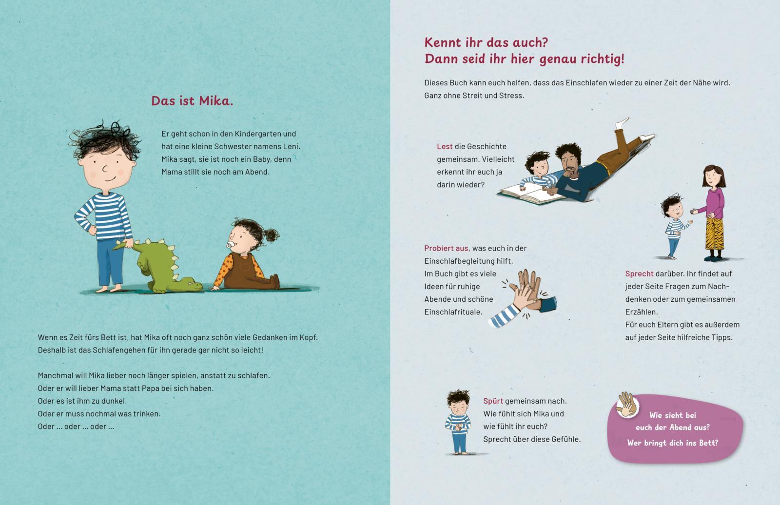 Beispielinhalt (Bild) Familienreihe 1: Ich bin noch gar nicht müde!