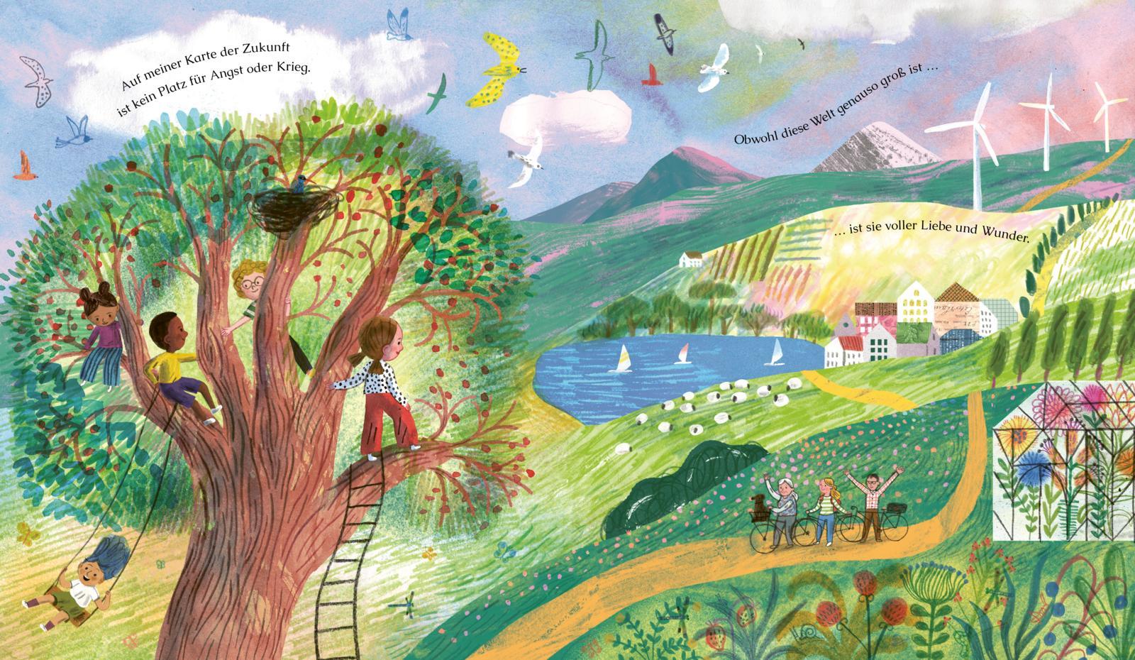 Beispielinhalt (Bild) Ich mal mir meine Welt