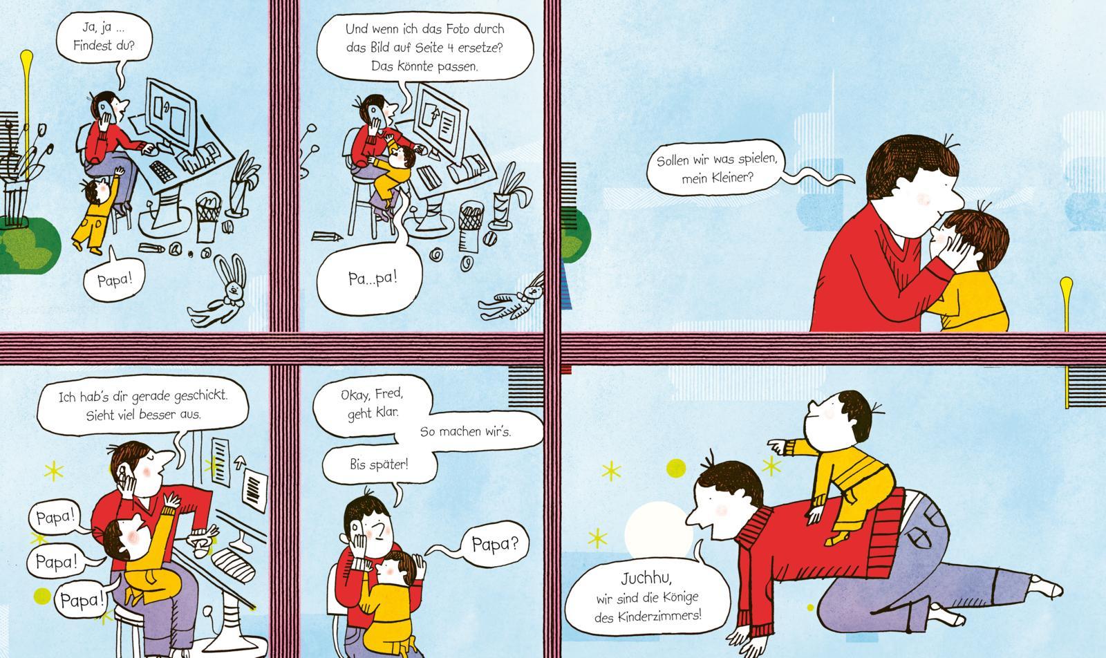 Beispielinhalt (Bild) Papa und ich