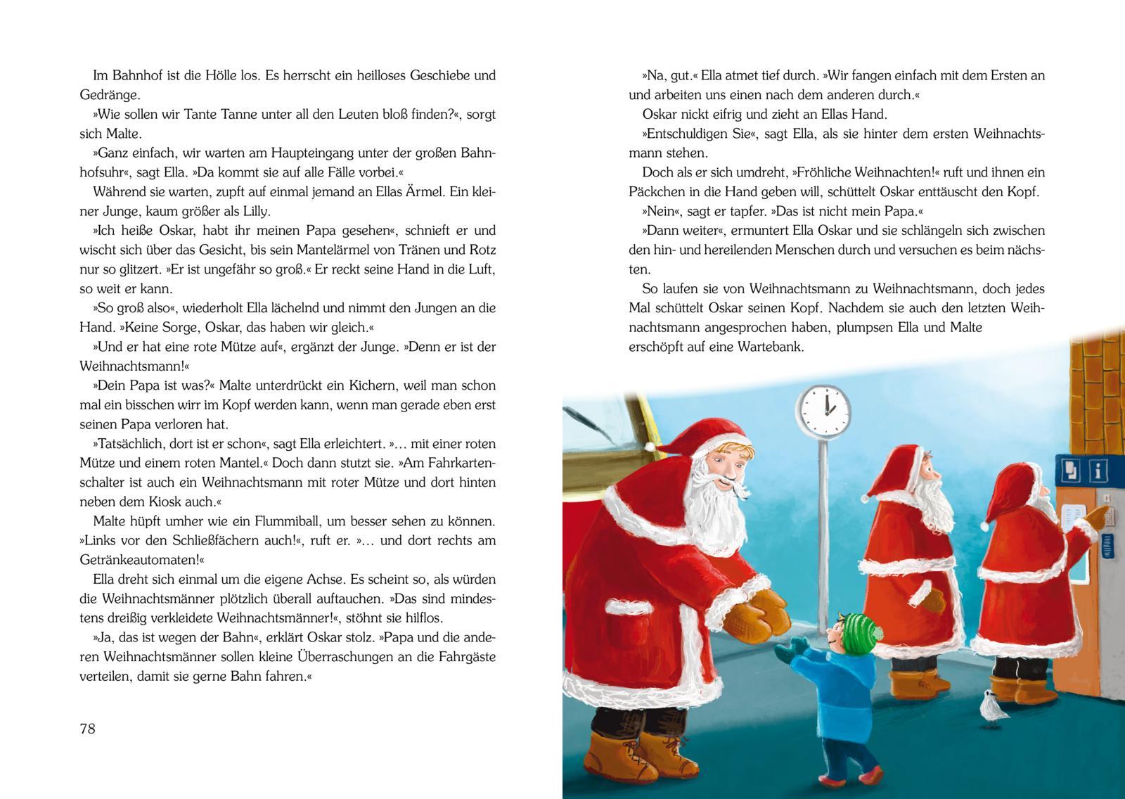 Beispielinhalt (Bild) Weihnachten im Holunderweg