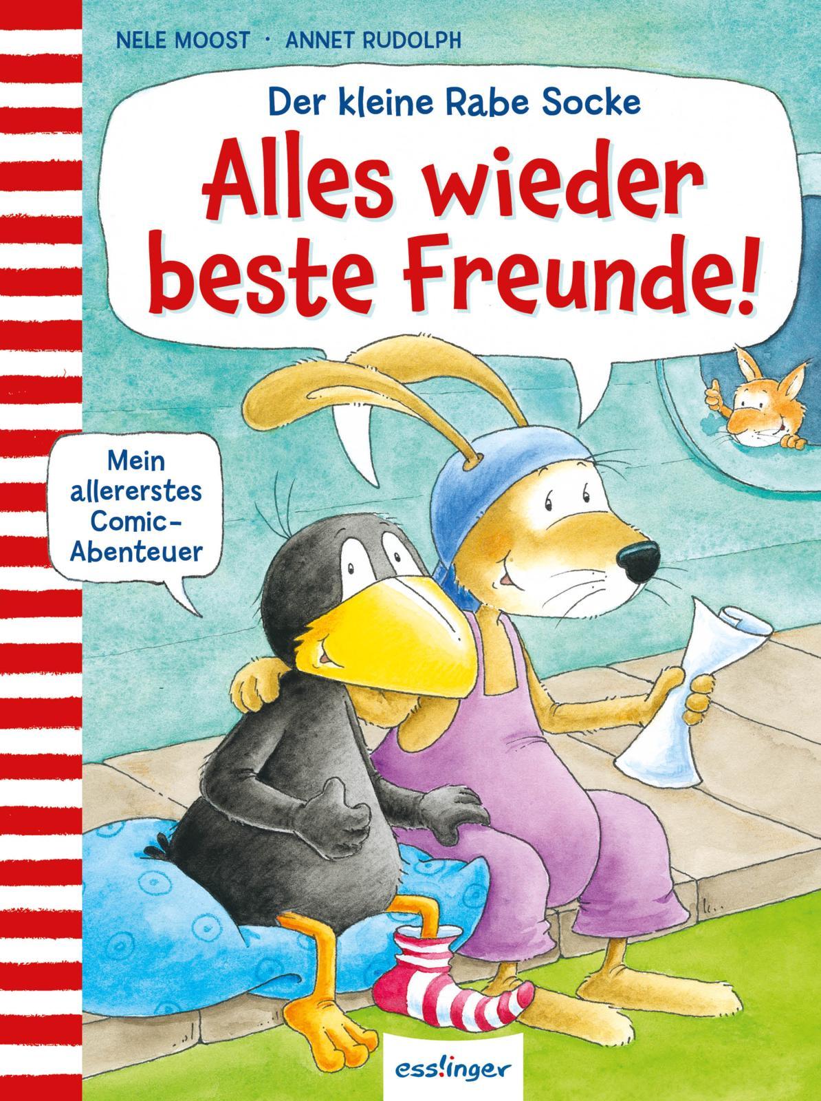 Vorderes Coverbild Der kleine Rabe Socke: Alles wieder beste Freunde!