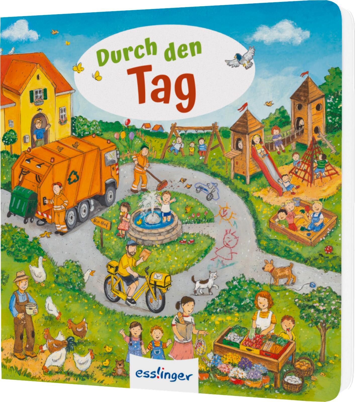 Vorderes Coverbild Mein allererstes Wimmelbuch: Durch den Tag - Mini