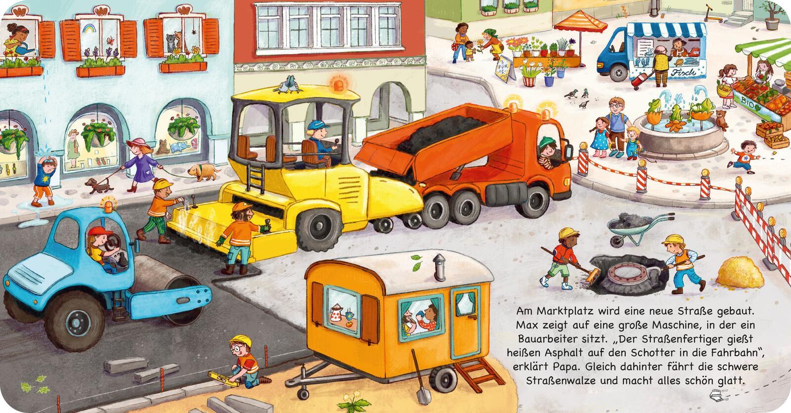 Beispielinhalt (Bild) Auf der Baustelle - Mini