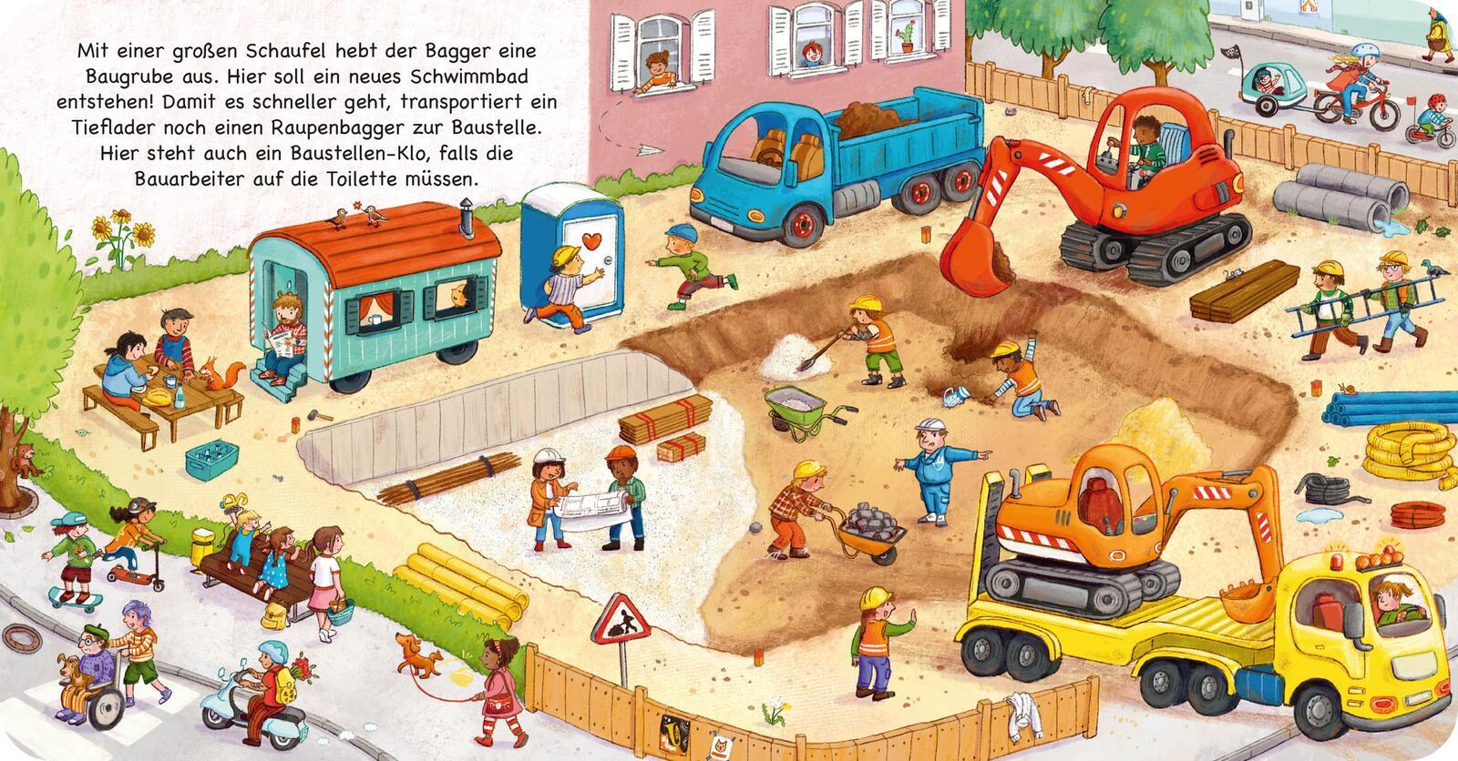Beispielinhalt (Bild) Auf der Baustelle - Mini