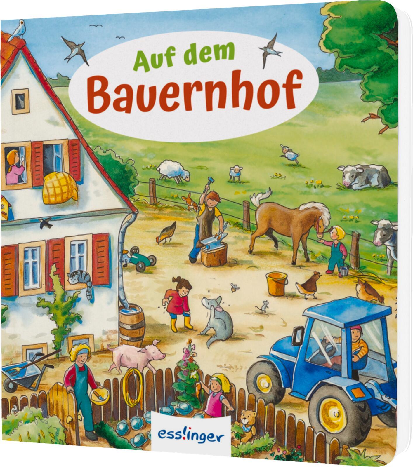Vorderes Coverbild Mein allererstes Wimmelbuch: Auf dem Bauernhof - Mini