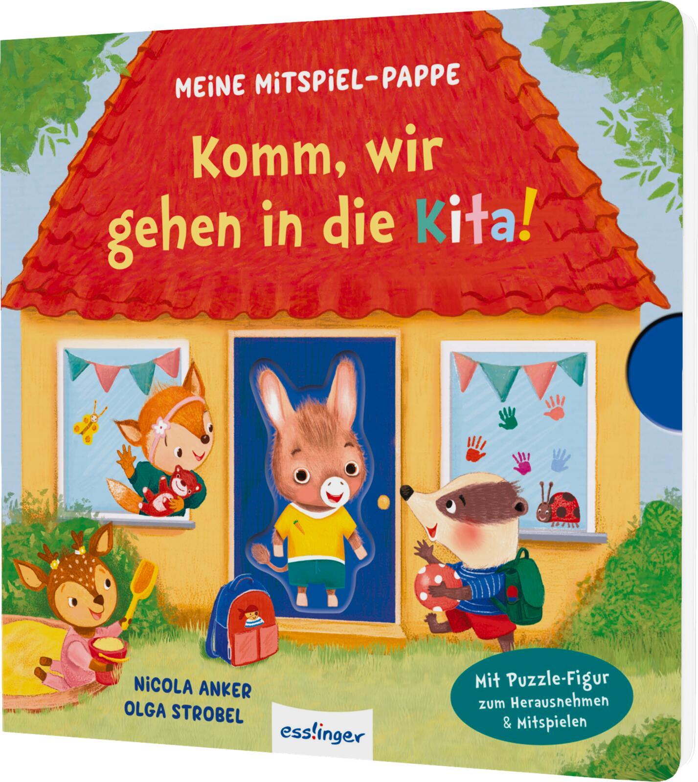 Vorderes Coverbild Meine Mitspiel-Pappe: Komm, wir gehen in die Kita!